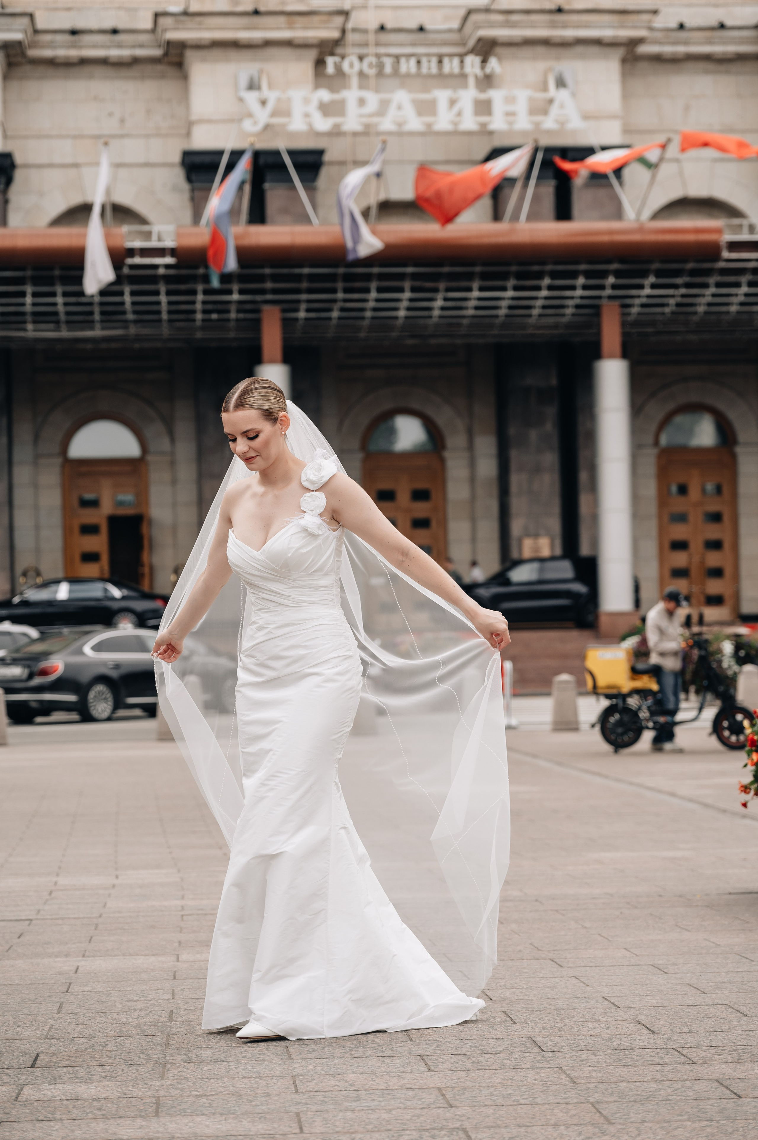 П&А | Гостиница «Украина», ГУМ и Таганский ЗАГС. Портретный фотограф Москва Светлана Кашура