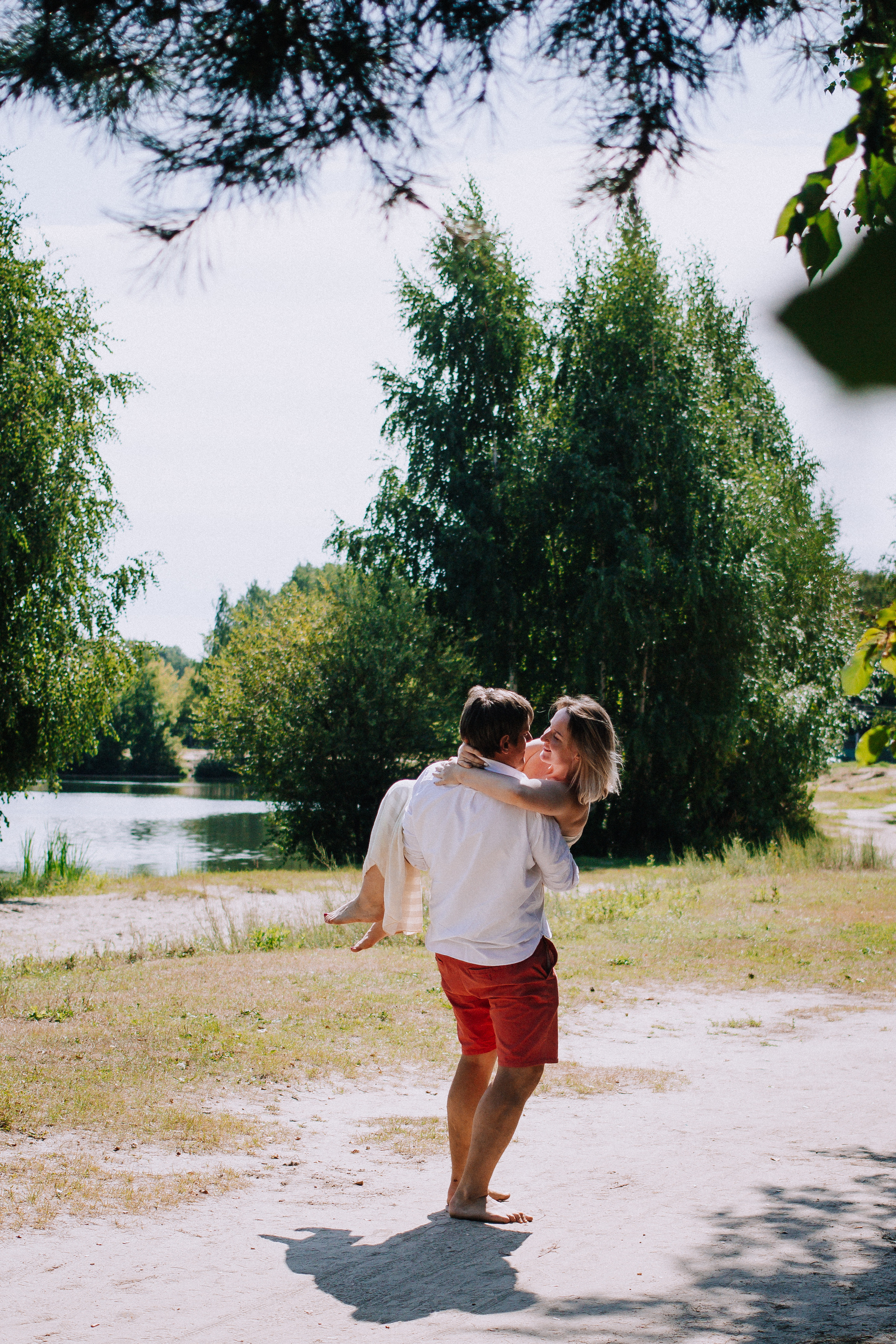 Прогулка у озера. Фотографии с любовью