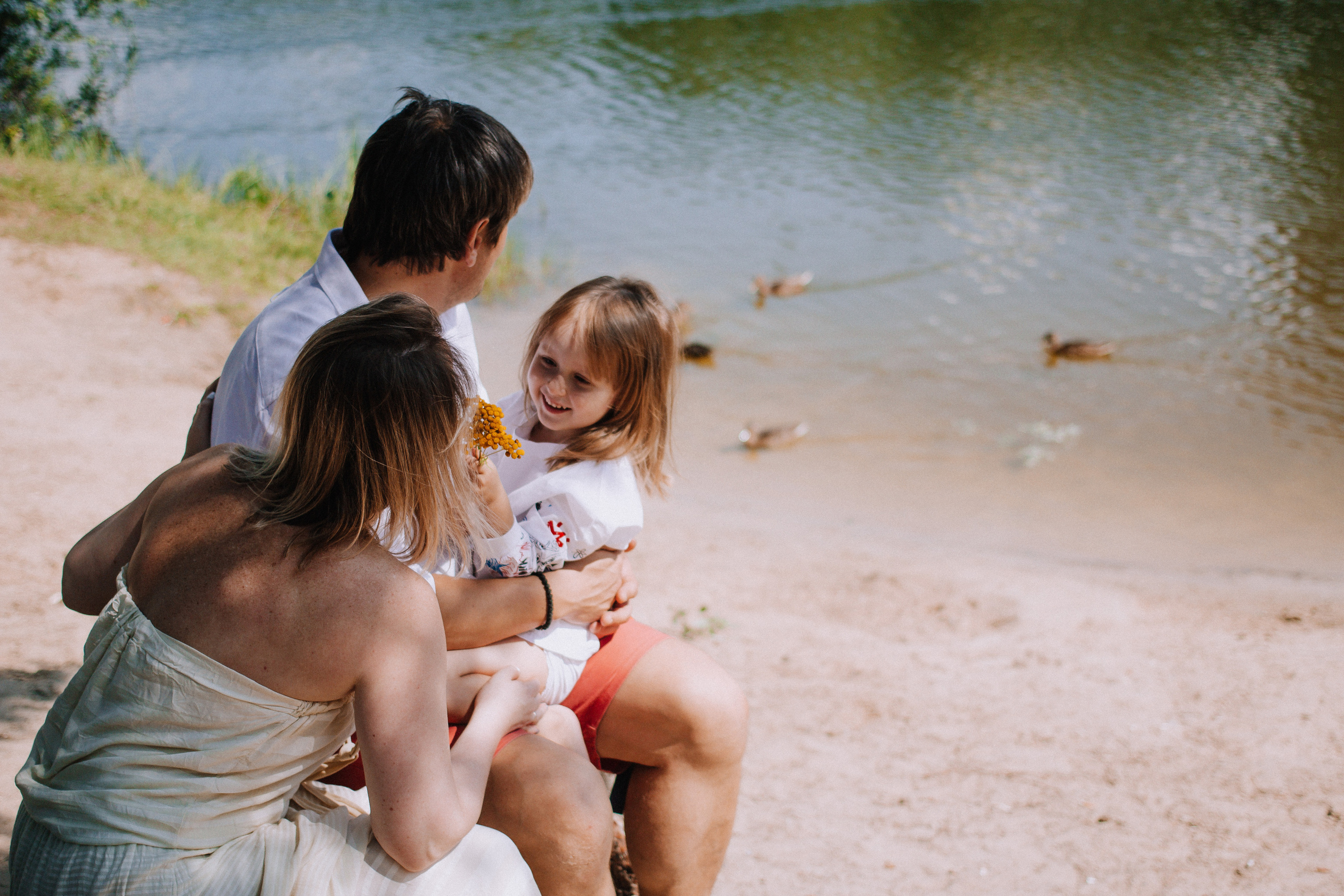 Прогулка у озера. Фотографии с любовью