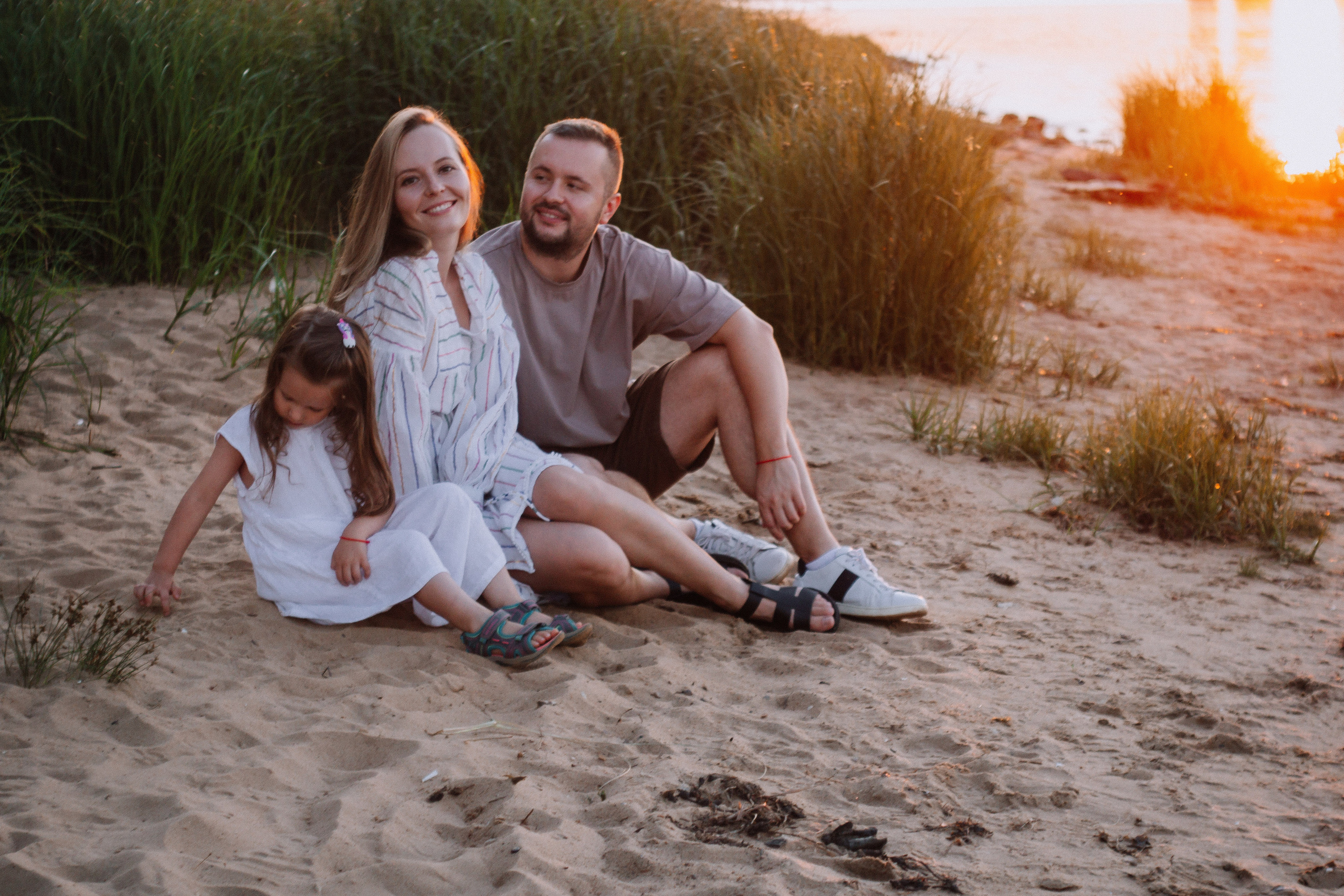 На берегу. Фотографии с любовью