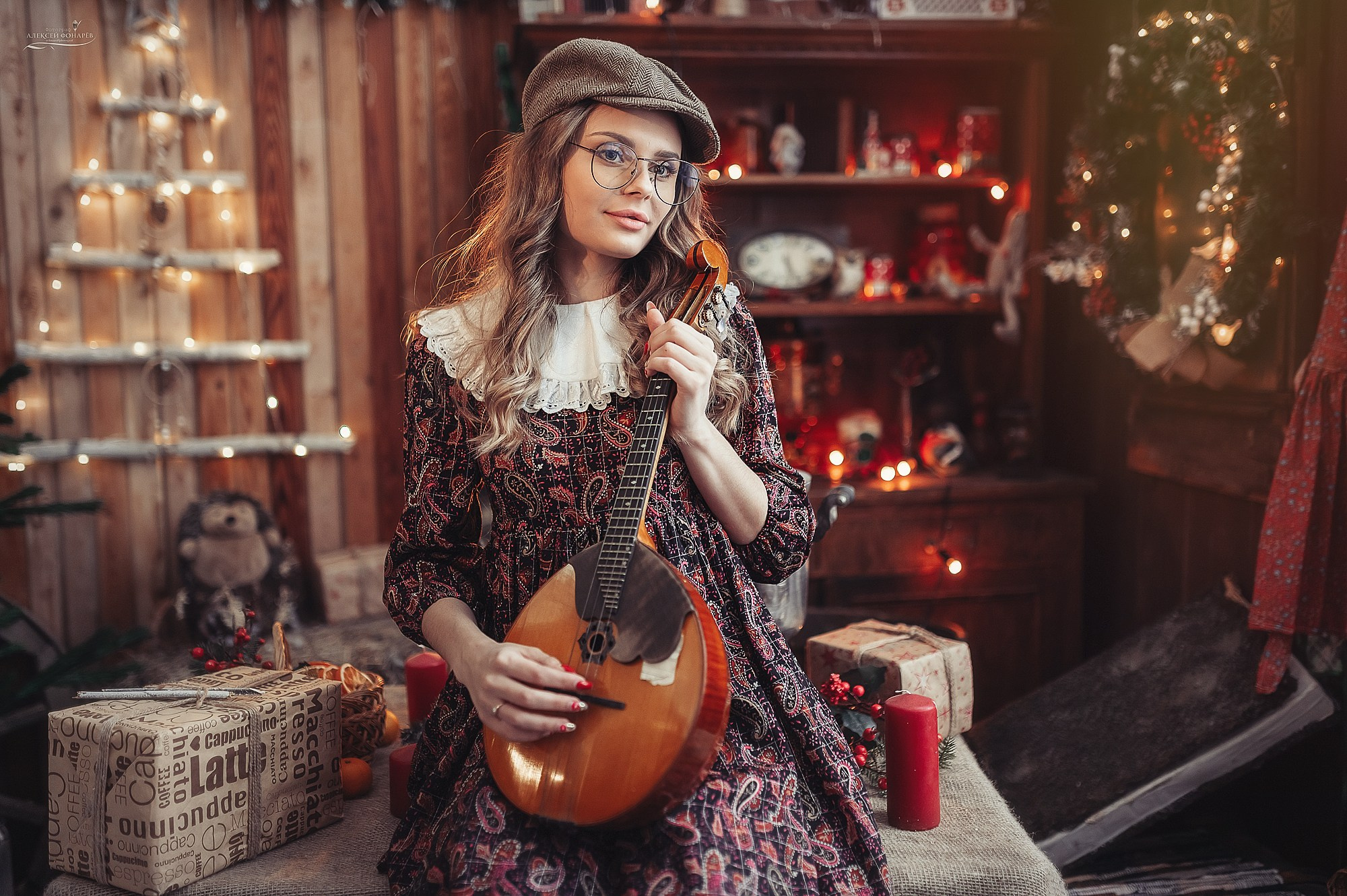 Новогодняя фотостудия в Дубне Кимрах Талдоме. Свадебный фотограф в Дубне Алексей Фонарёв