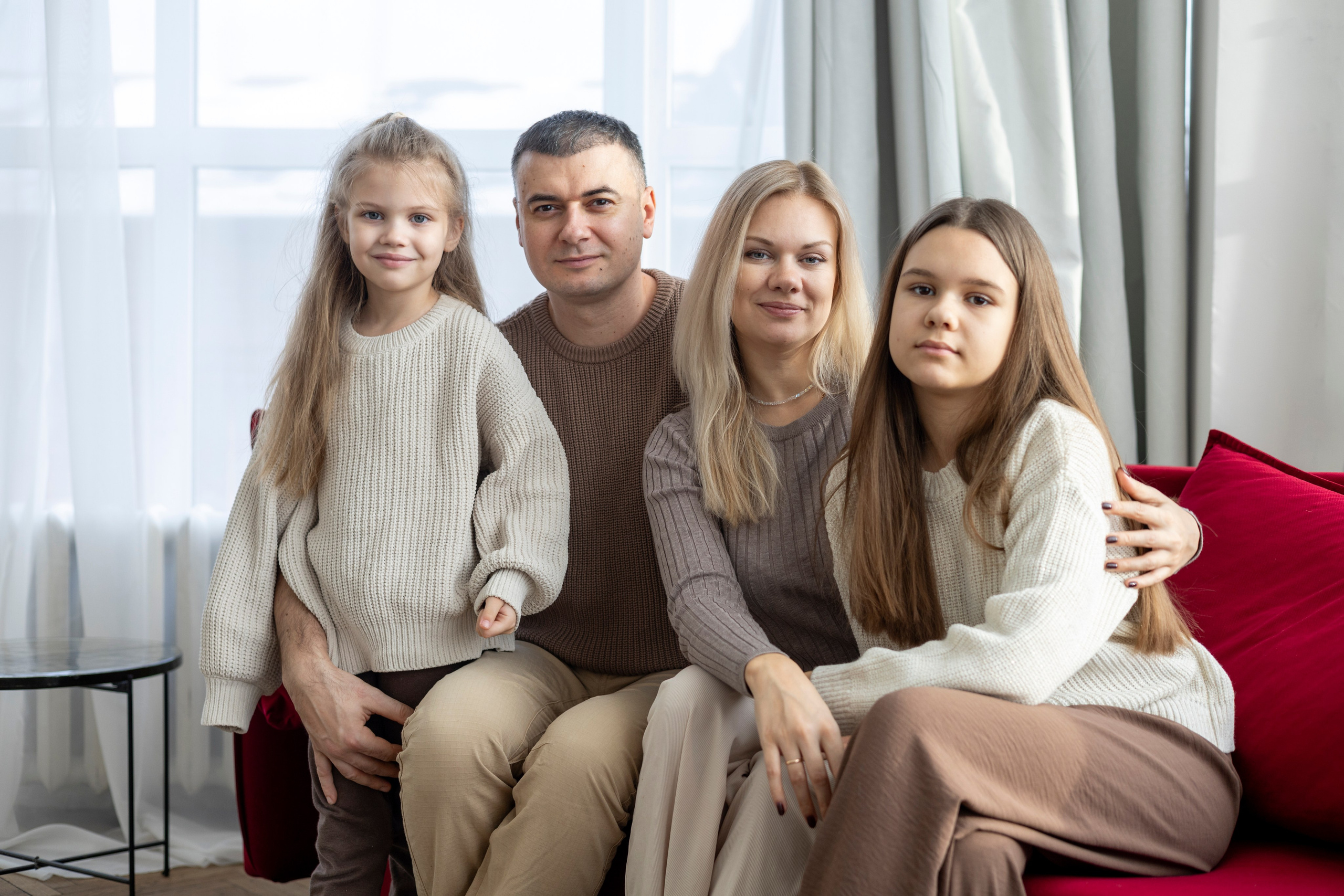 Ваня, Алена, Настя и Лиза. Семейный и детский фотограф в Москве Анастасия Мурга