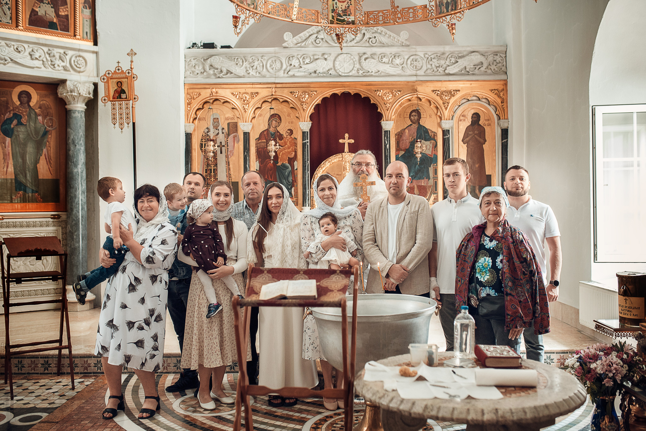 Фотосъемка крещения в Москве