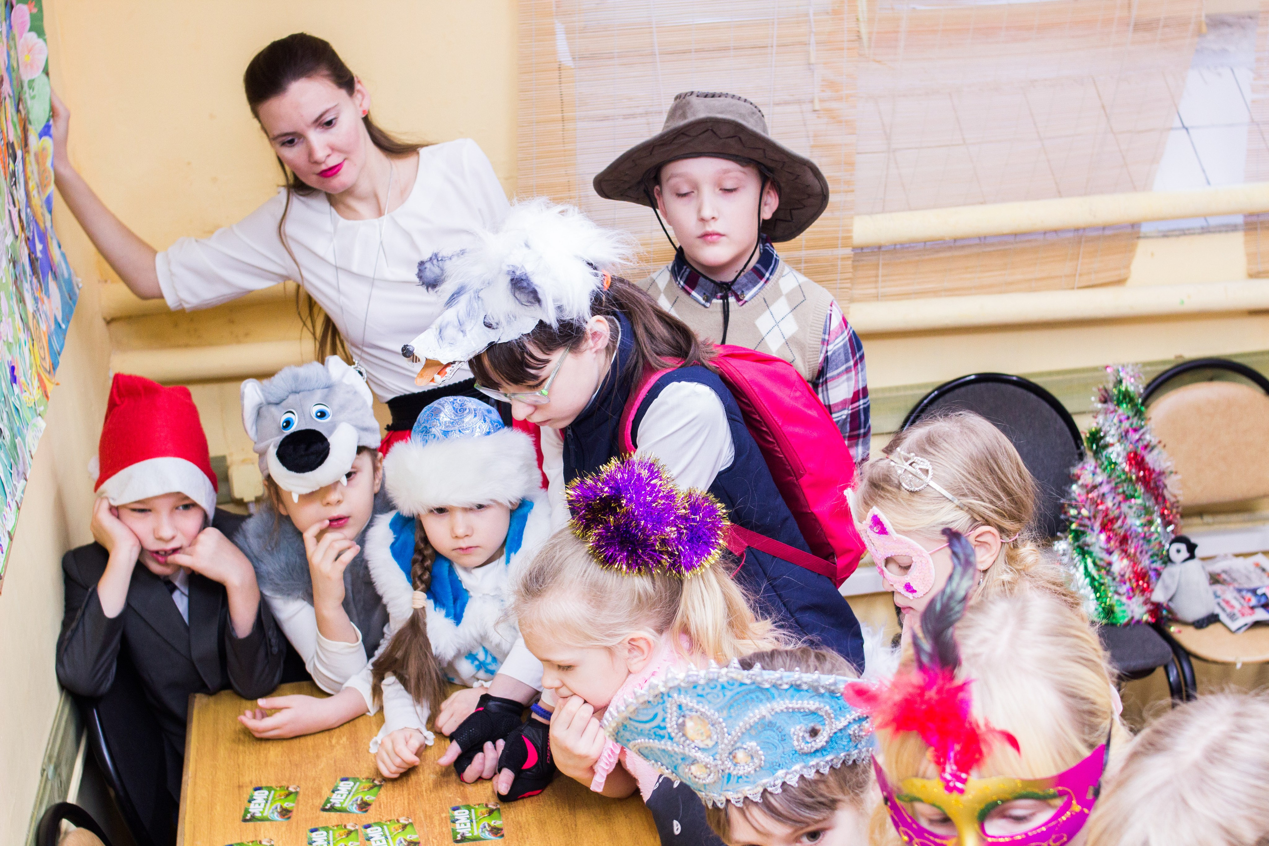 Новогодний карнавал в Зелёном Парусе. Детский и семейный фотограф, фотограф мероприятий Нижний Новгород
