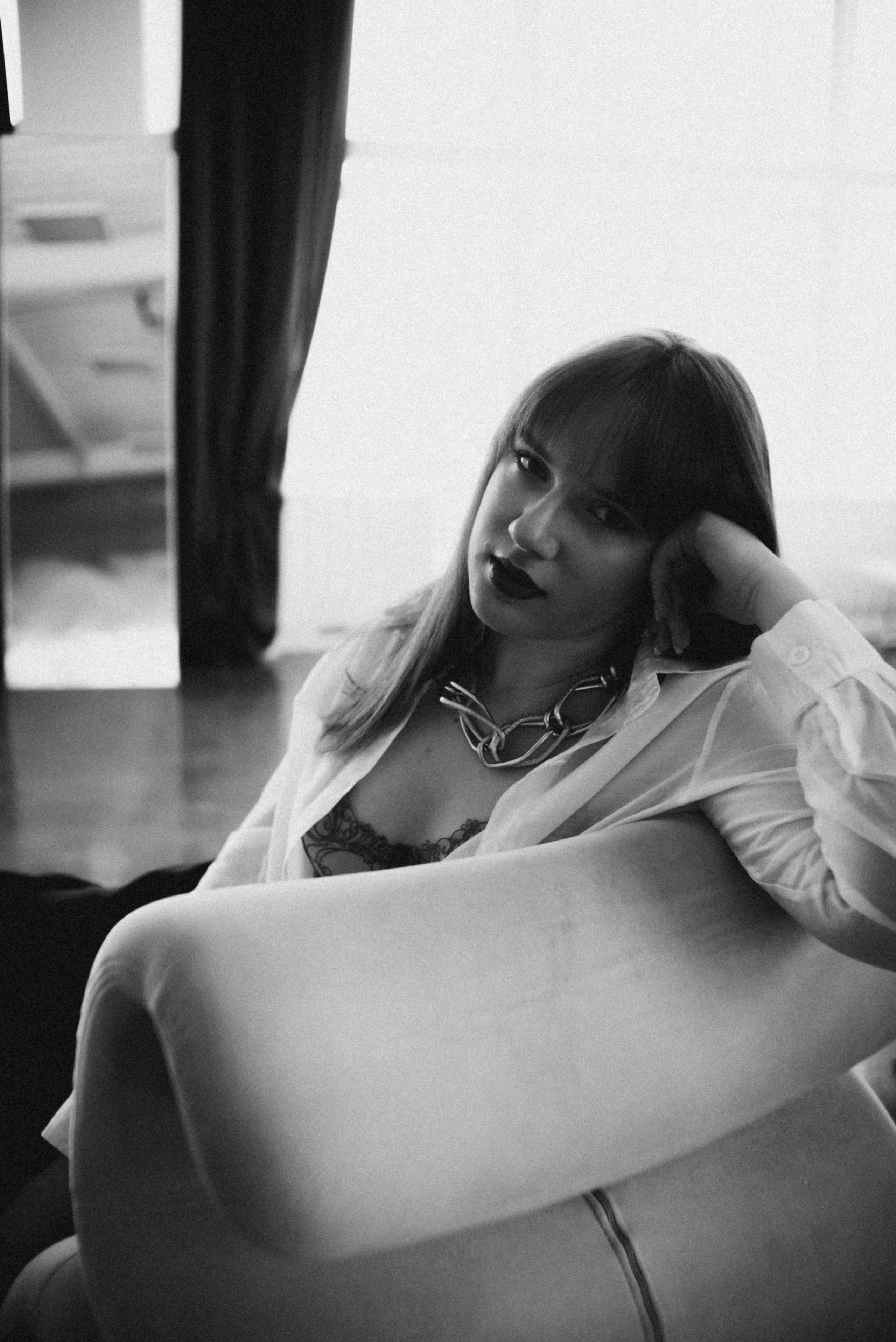 Катя, студия. Фотограф в Новосибирске Полина Колмачевская