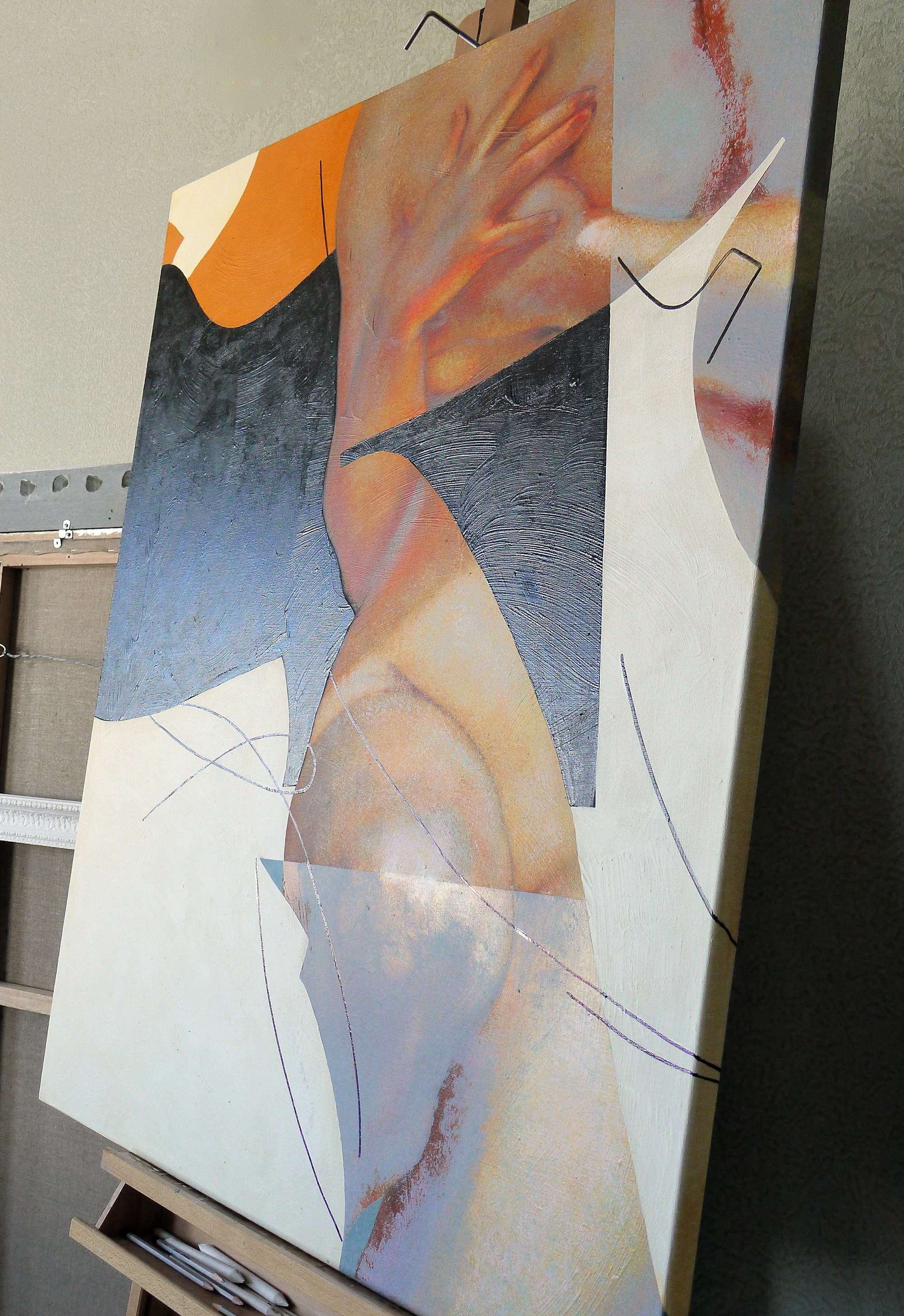 Рефлексы. Вдохновение с Бугро. Художник Ольга Рикун. Москва