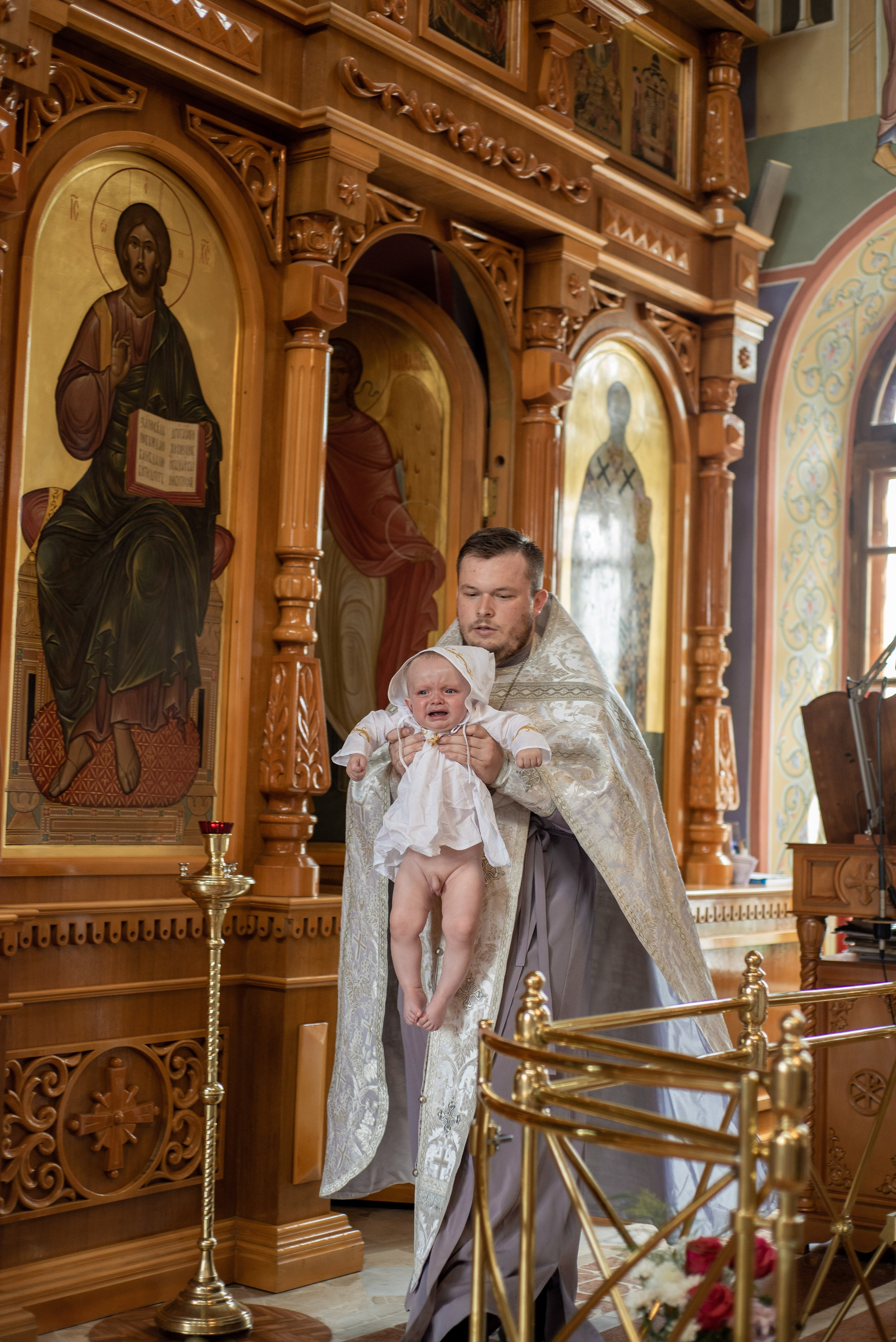 Таинство Крещения Вити. Фотограф в Железнодорожном и Балашихе