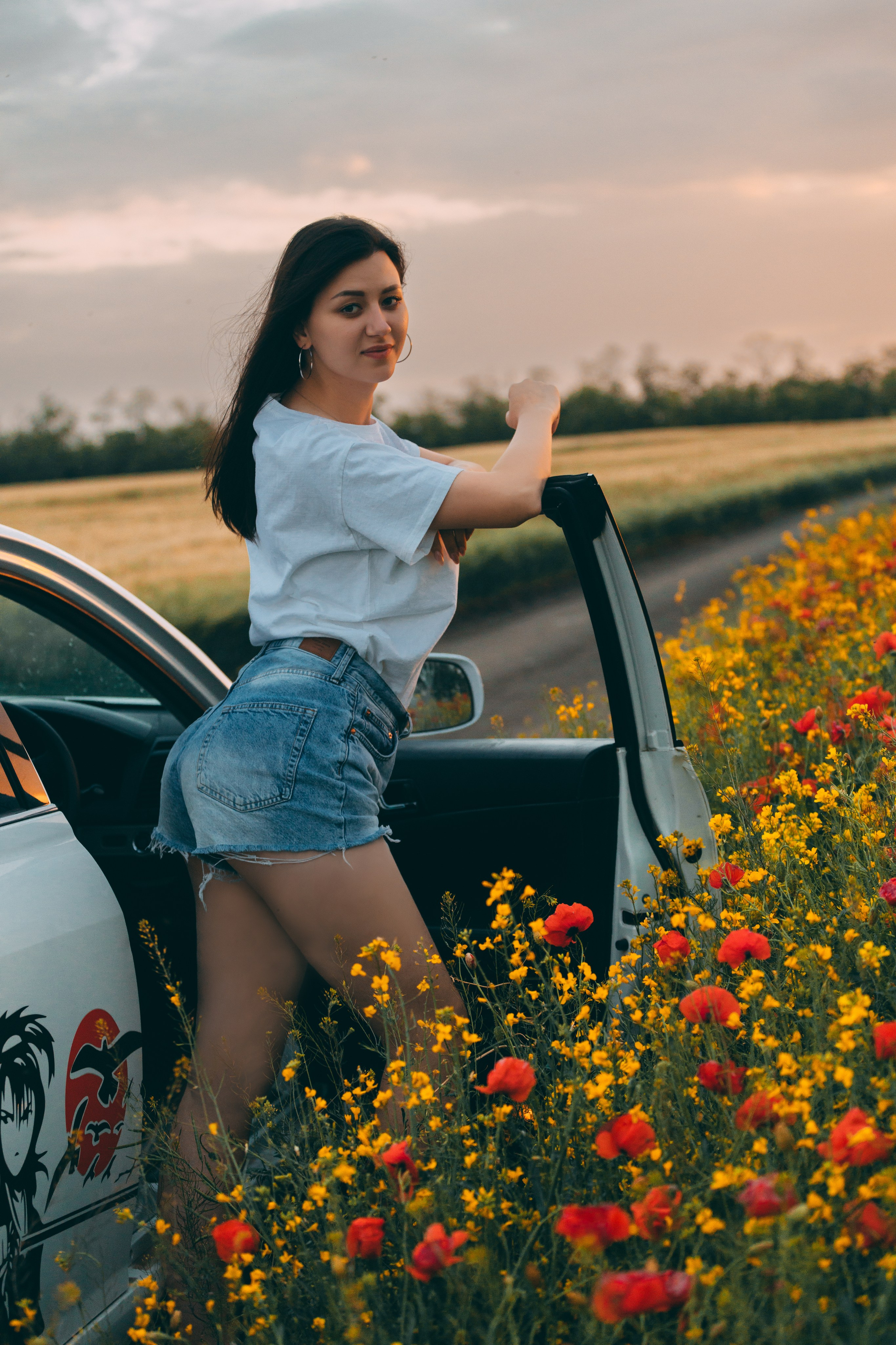 Фотосессия в маковом поле Новопокровская. Свадебный и семейный фотограф в Краснодарском крае Мария Данилкина