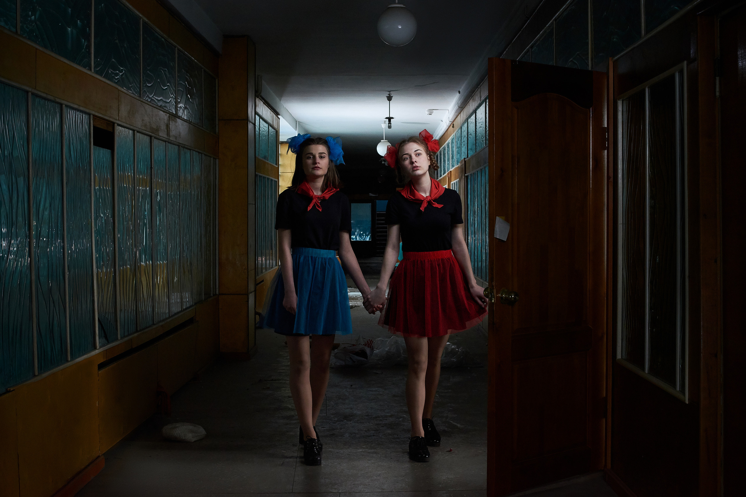 Чернобыльские пионеры. Chernobyl Pioneers. Временной диссонанс. Temporal dissonance. Фотограф Татаринов Павел