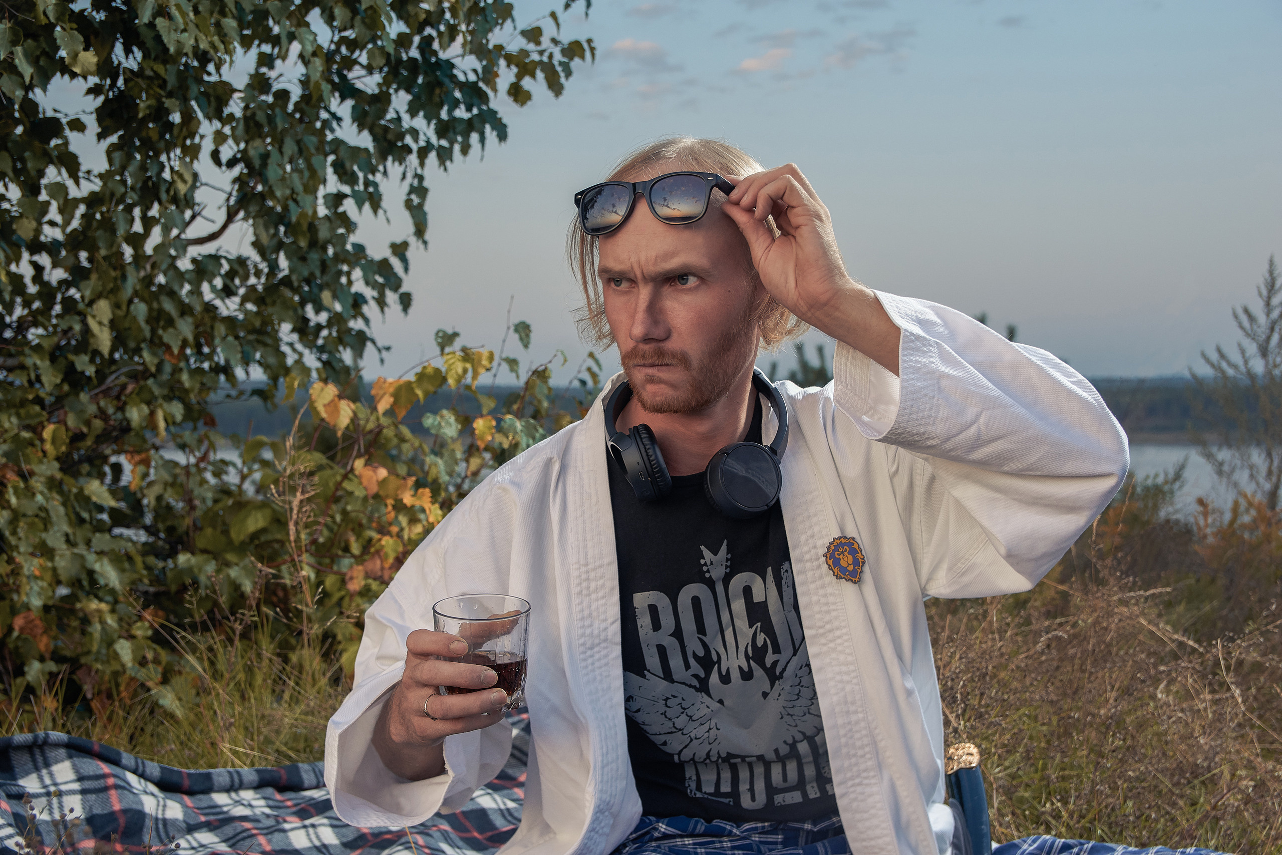 chill ninja. Пародия на Лебовски. Ниндзя. Самурай. Фотограф Татаринов Павел