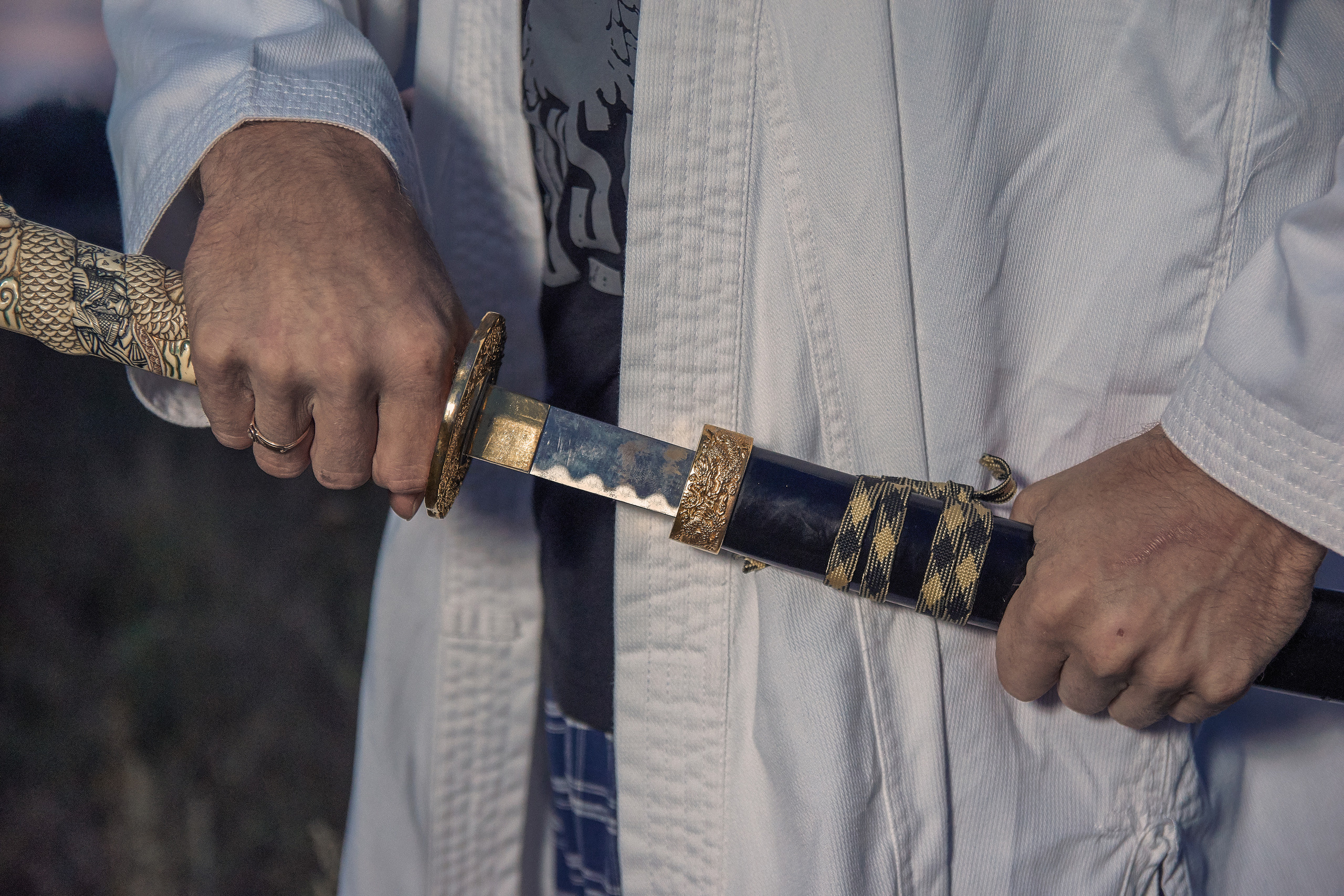 chill ninja. Пародия на Лебовски. Ниндзя. Самурай. Фотограф Татаринов Павел