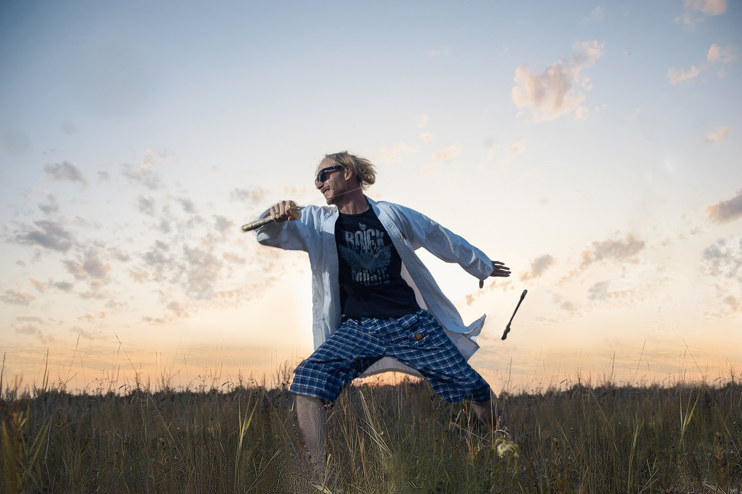 chill ninja. Пародия на Лебовски. Ниндзя. Самурай. Фотограф Татаринов Павел