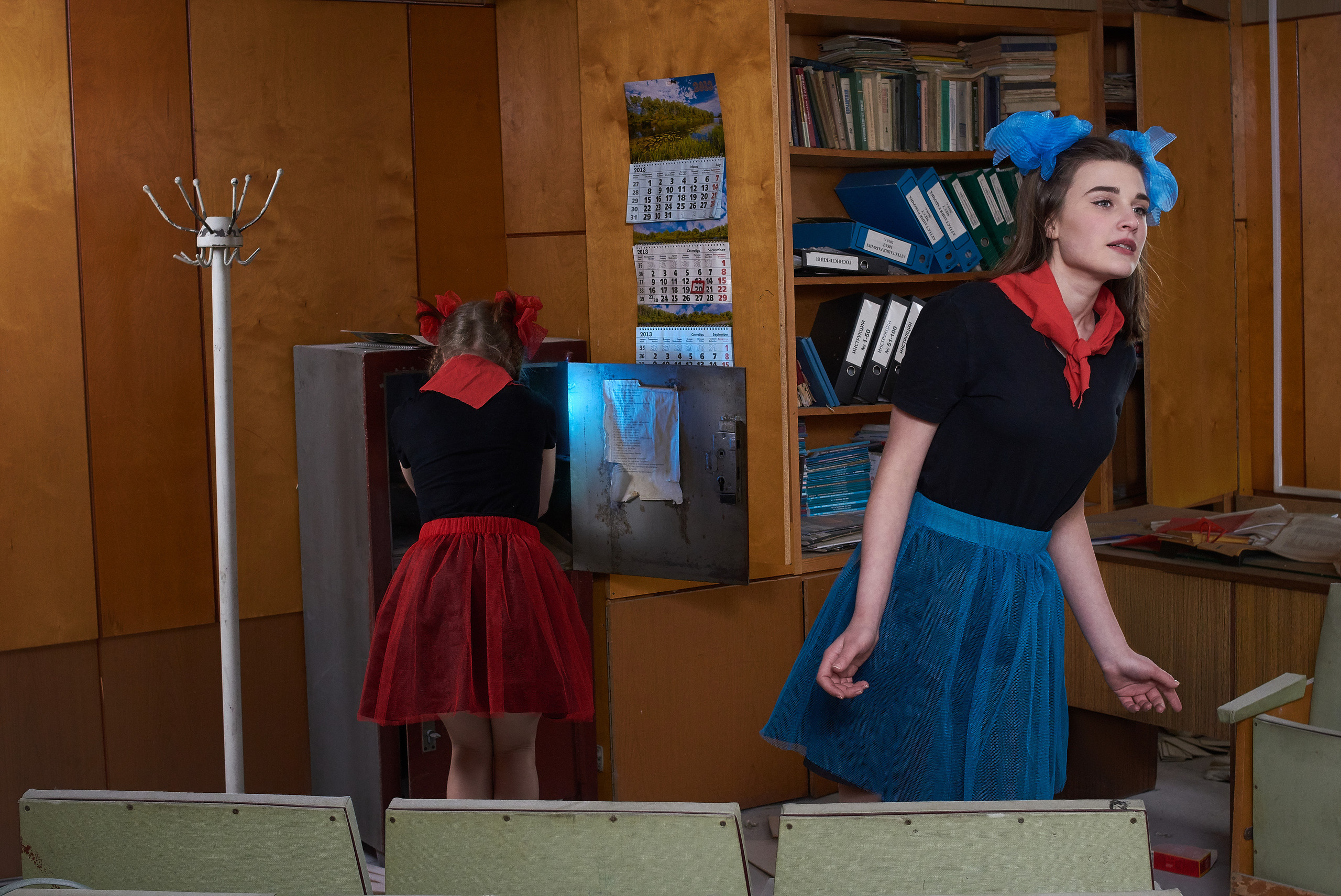 Чернобыльские пионеры. Chernobyl Pioneers. Временной диссонанс. Temporal dissonance. Фотограф Татаринов Павел