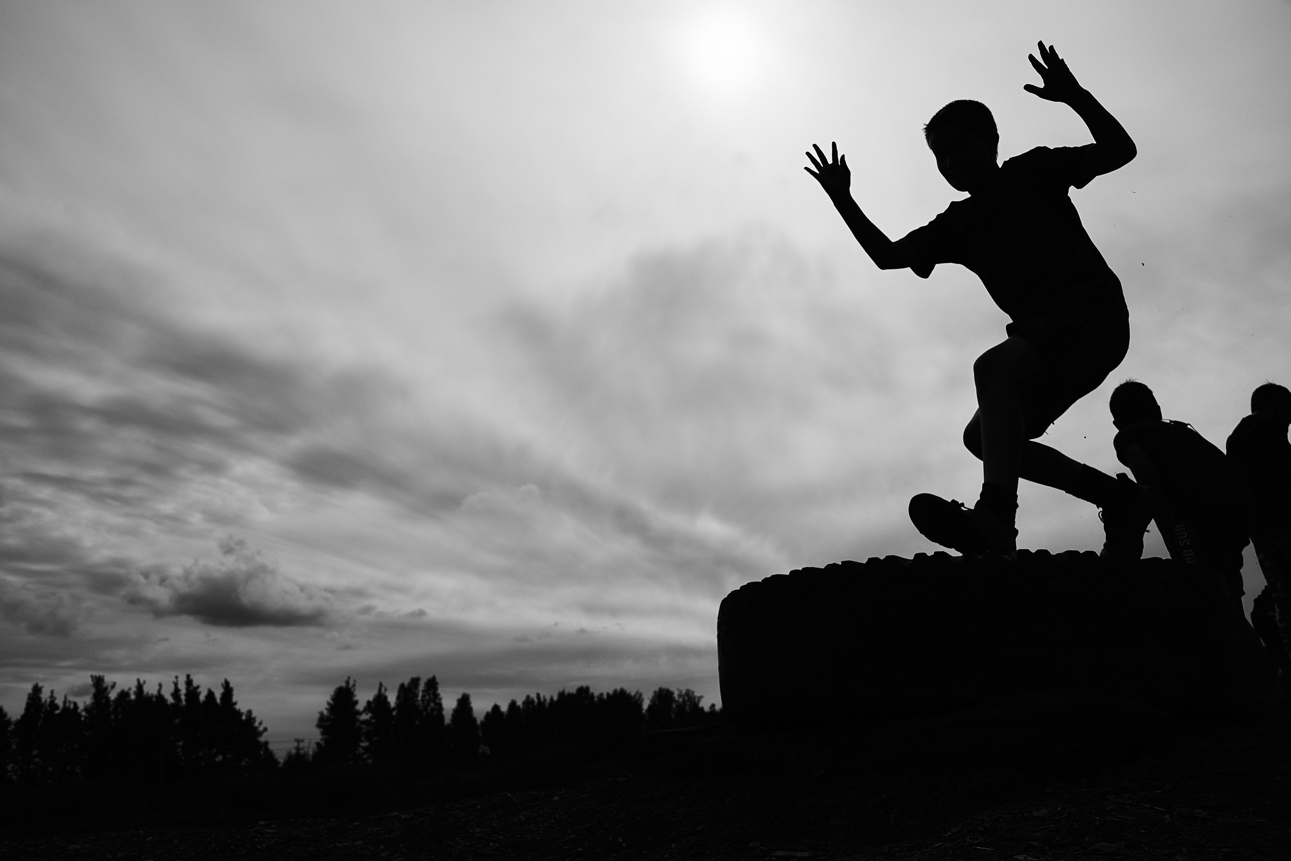 Абстрактный нуар в паркуре. Abstract noir in parkour. Паркур. Parkour. Фотограф Татаринов Павел
