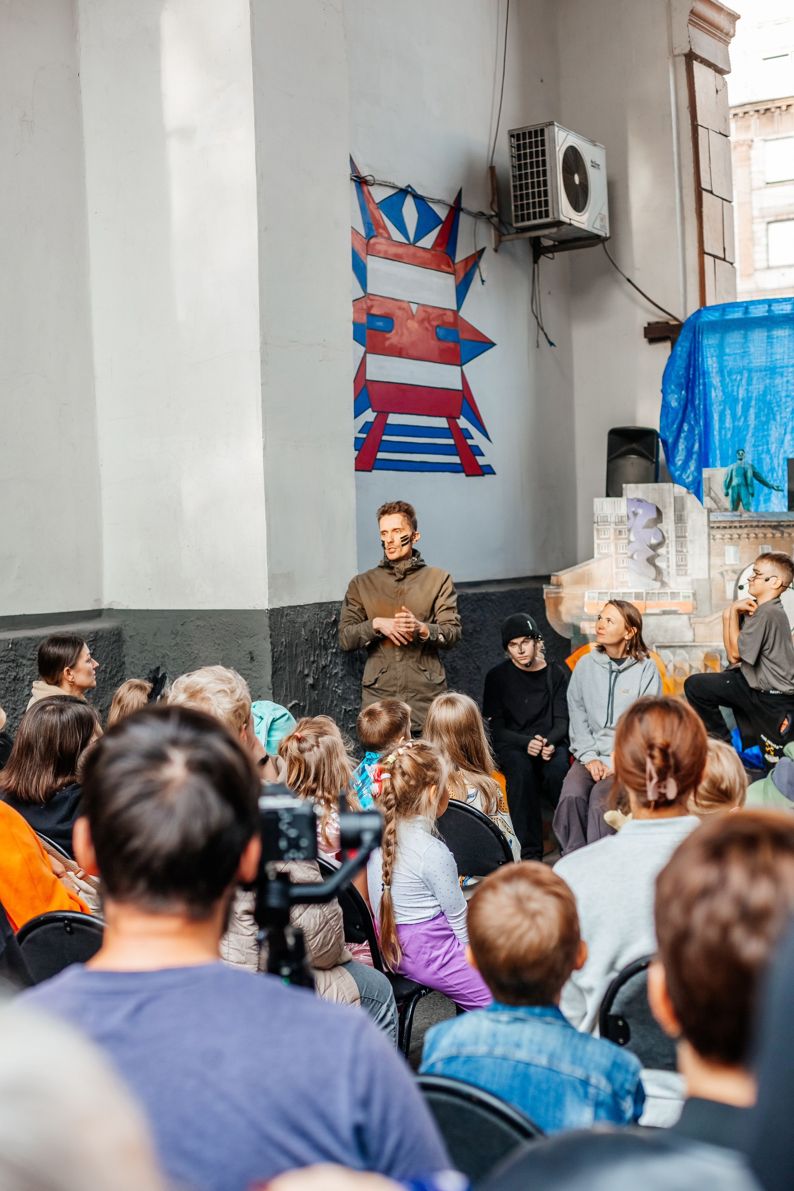 Уличный спектакль «История одного леса». Фотограф Краснодар Марго Хелбен