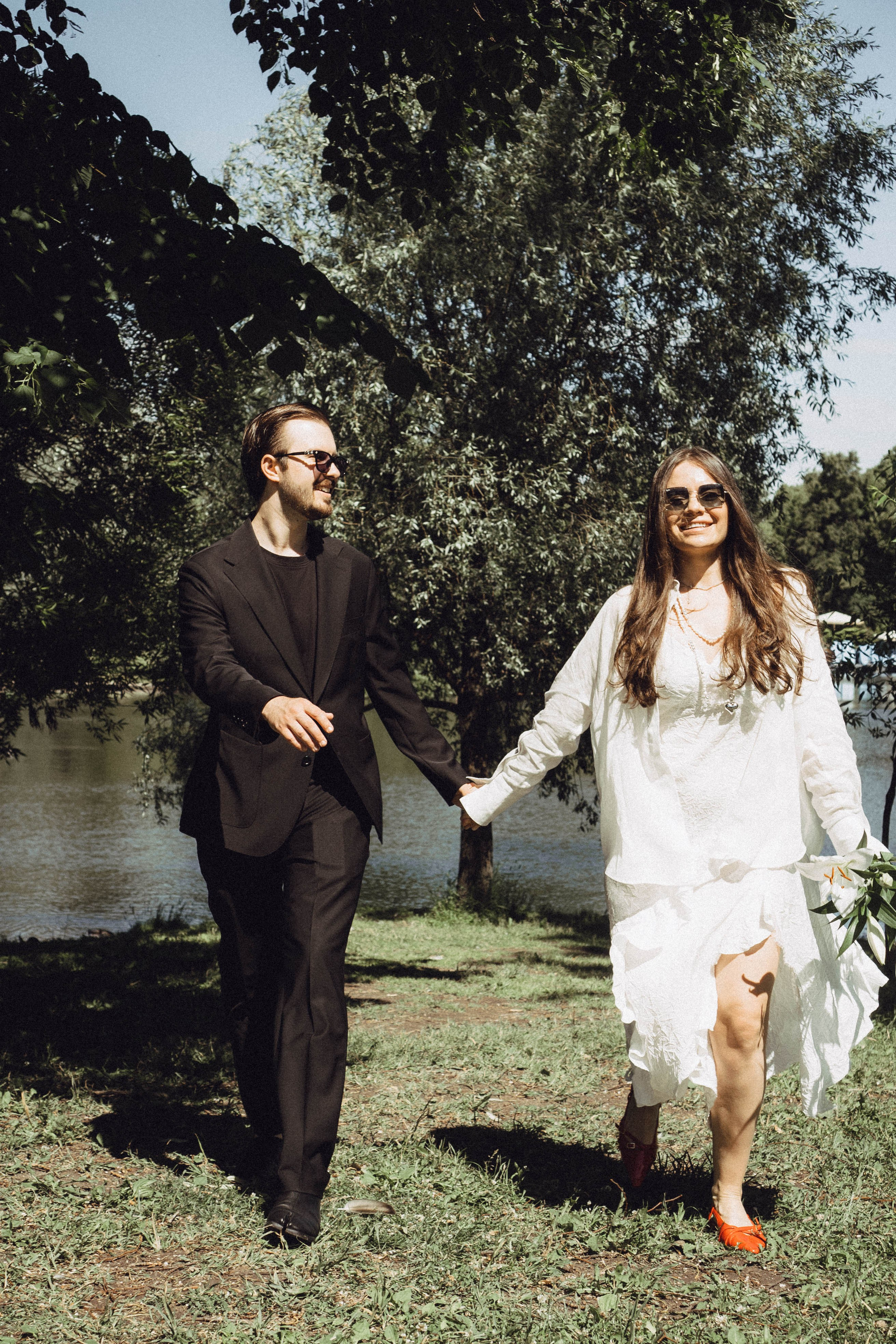 СВАДЕБНАЯ СЬЕМКА В ПАРКЕ ПОБЕДЫ И ПРОГУЛКА ПО МОСКОВСКОМУ ПРОСПЕКТУ. Профессиональный фотограф, Санкт-Петербург — Виктория Богомолова