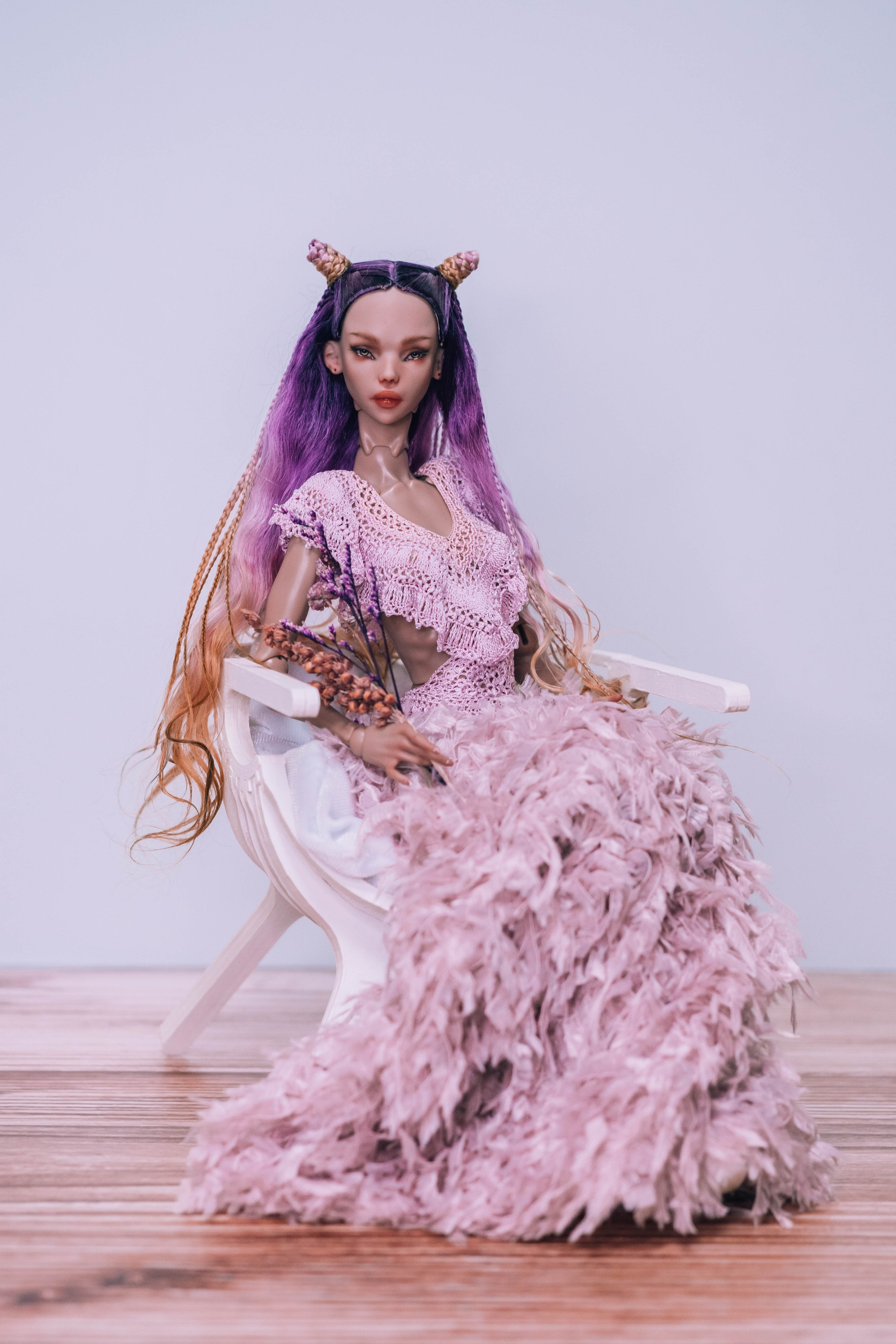 2023 и ранее. Ombra di seta — эксклюзивная одежда ручной работы для авторских кукол
