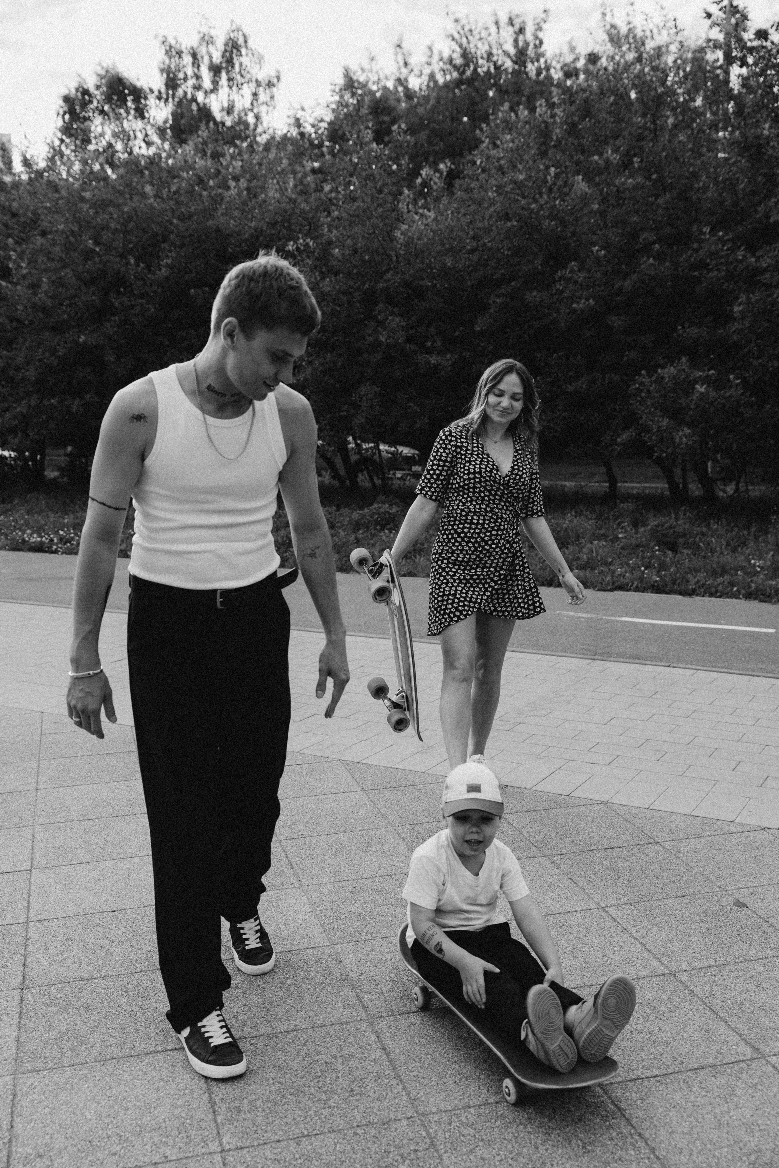 Гриша + Алина + Платон. Семейный и детский фотограф Юлия Шох