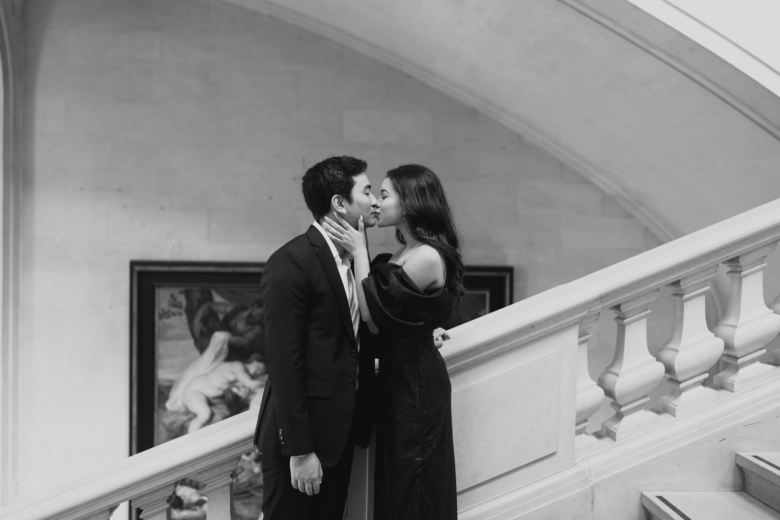 Fifi & Shamil | The Museum of Art. Профессиональный свадебный фотограф в Женеве и Швейцарии | Таня Вовчецкая