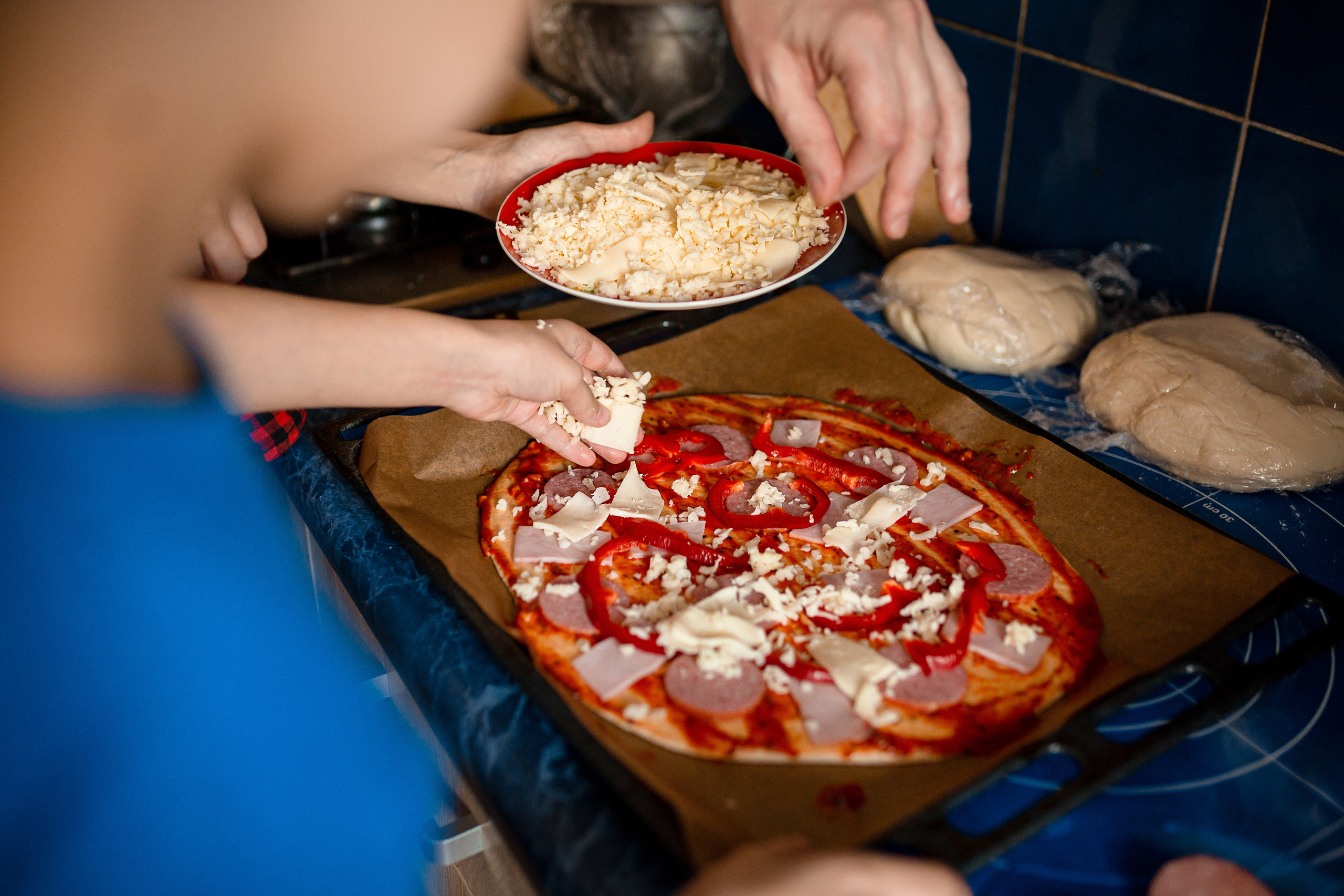 Папина пицца. Домашний фотосет. Отбасылық фотограф Алена Шаталова