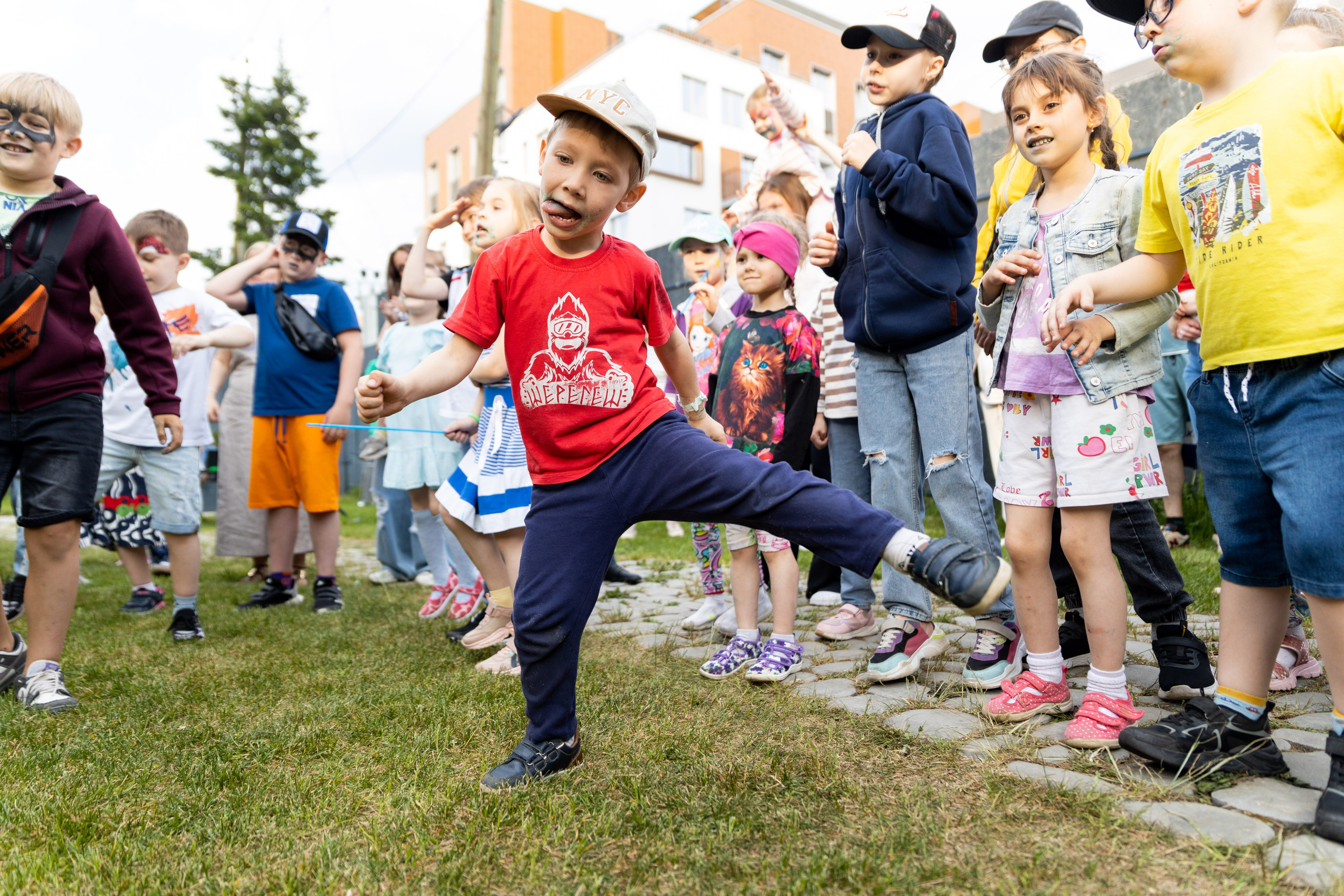 День защиты детей у «Брусники». Фотограф Родион Нарудинов