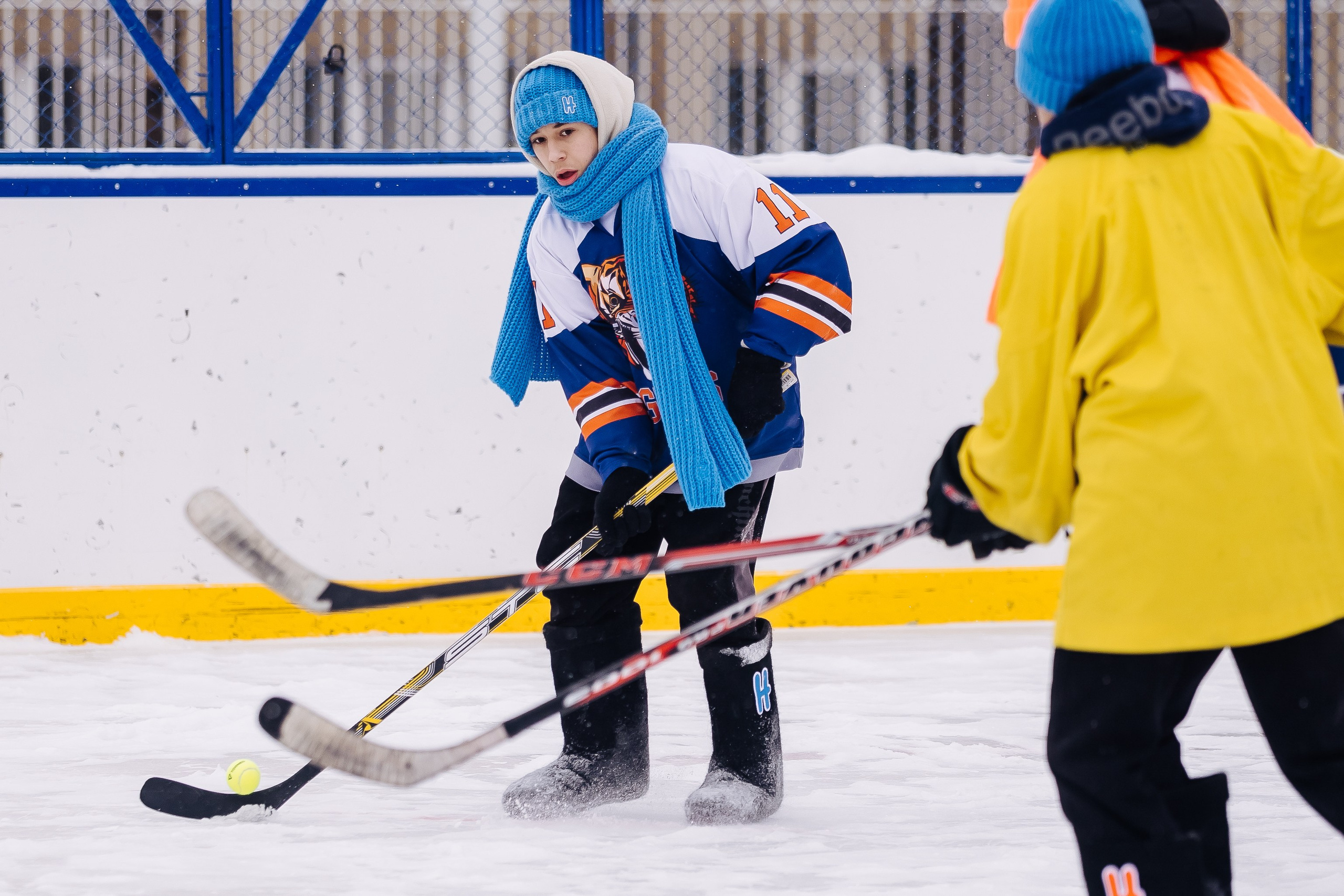 Хоккей на валенках // 22.02.25. Денис Прохоров Фотограф в г. Магнитогорск