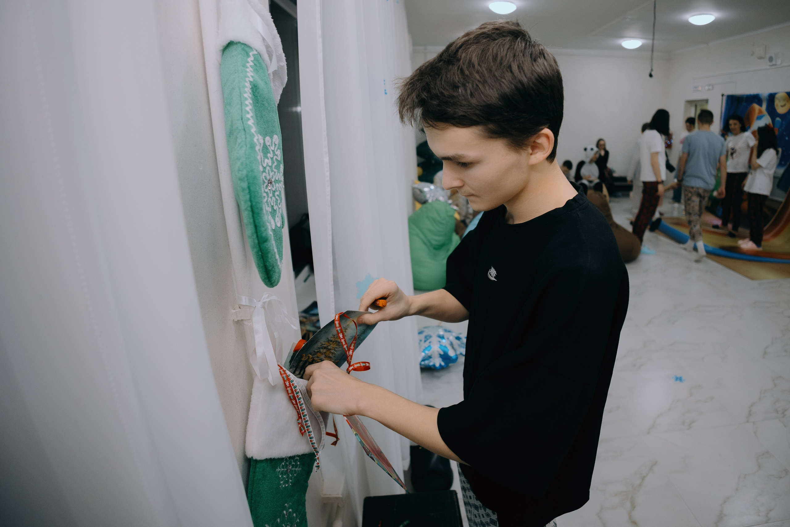 Пижамная вечеринка в школе-интернате № 5 // 27.12.2024. Денис Прохоров Фотограф в г. Магнитогорск