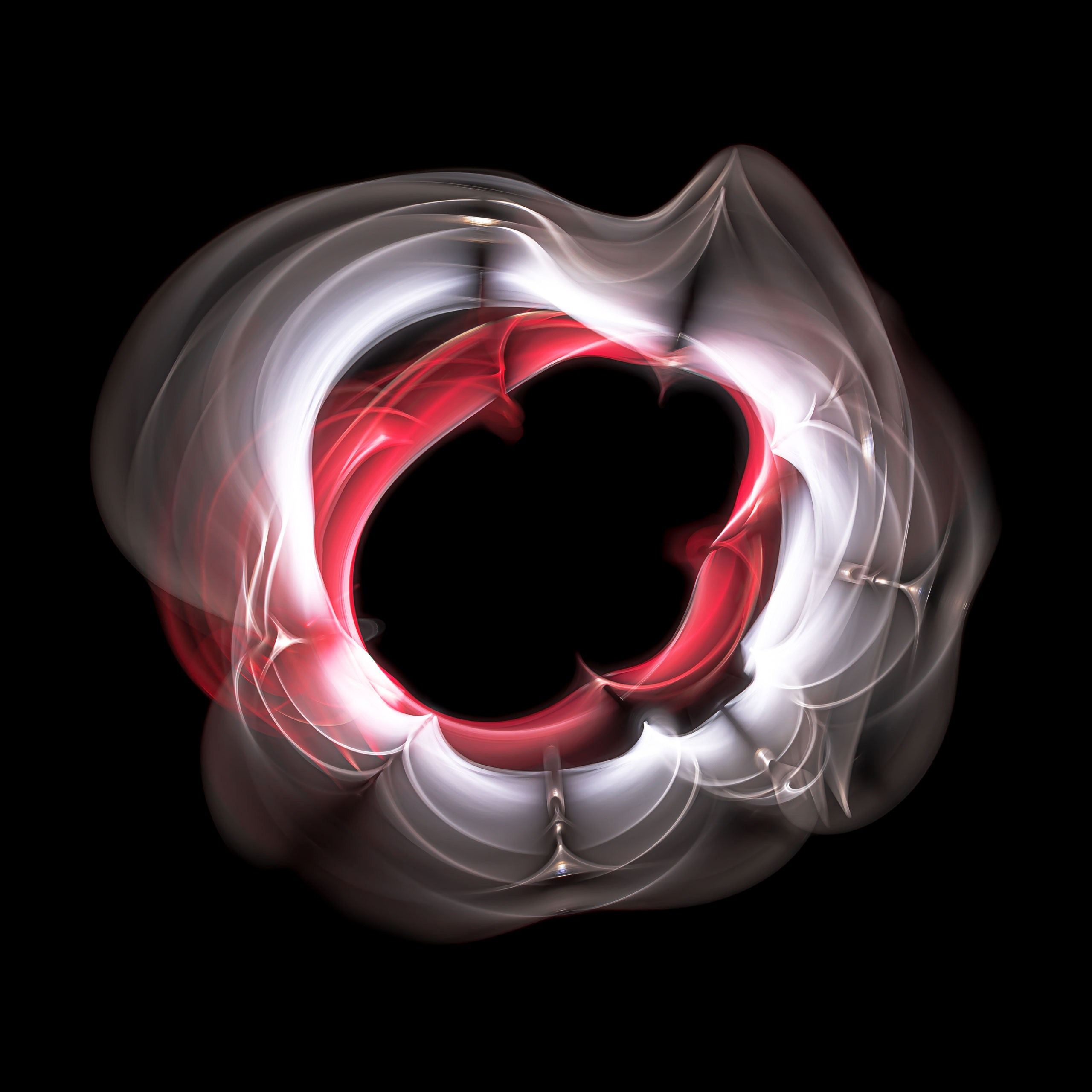 Рисование светом. Скульптуры из воды Сергея Толмачева