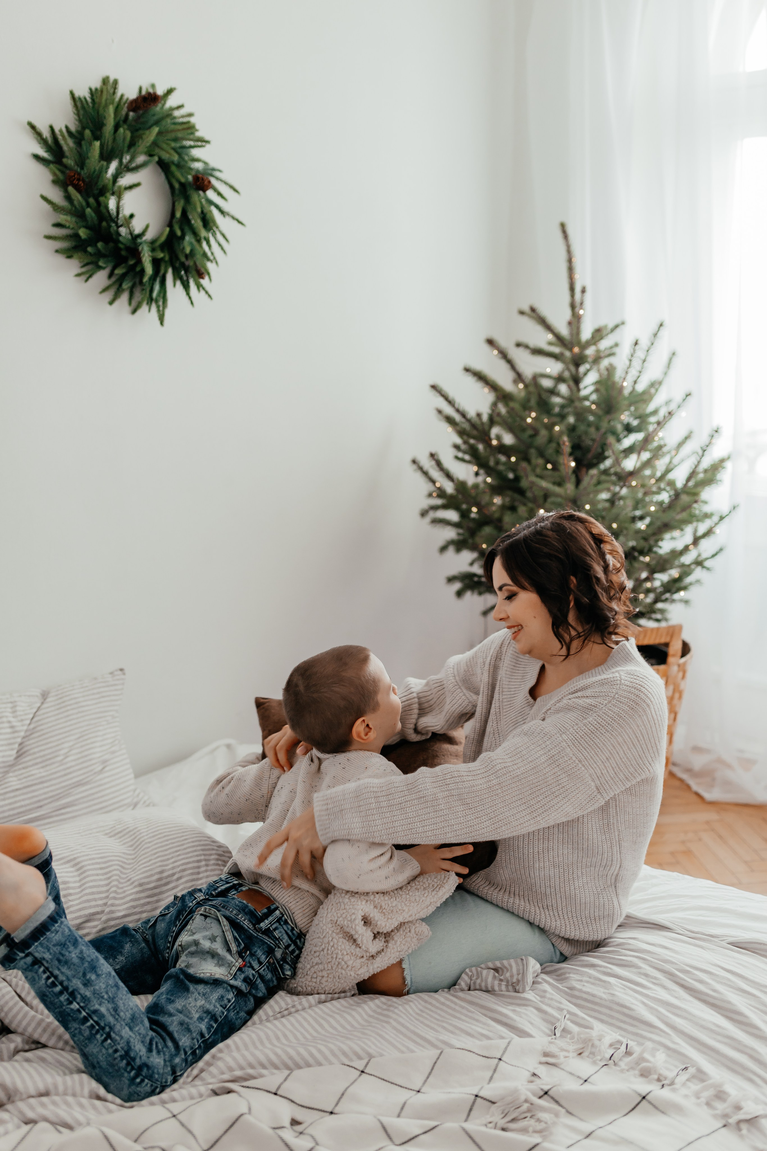 Таня, Захар, Миша. Семейный и домашний фотограф в Москве и МО Королева Валерия