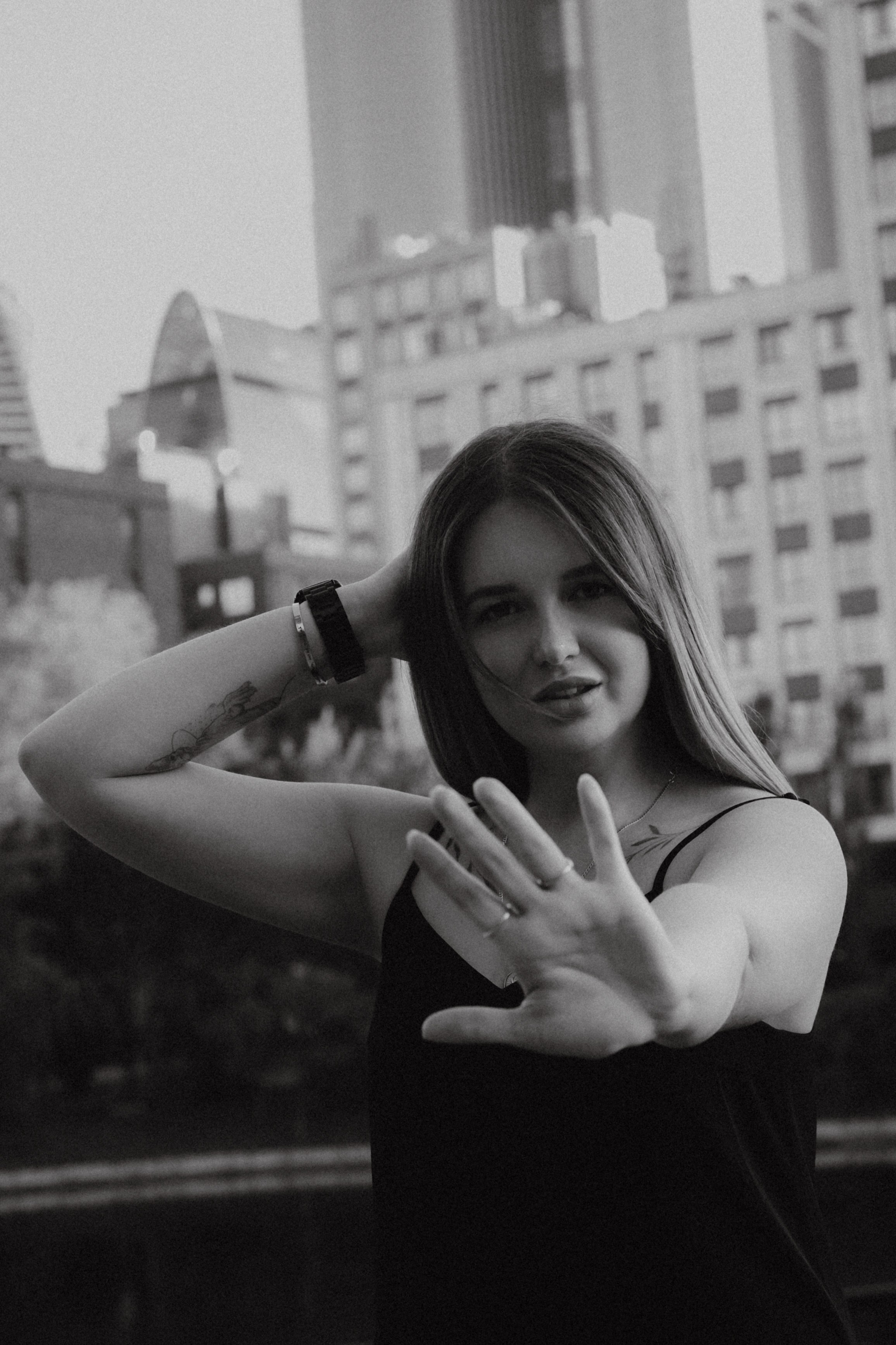 На фоне Сити. Фотограф и контентмейкер Света Лето | Москва, МО