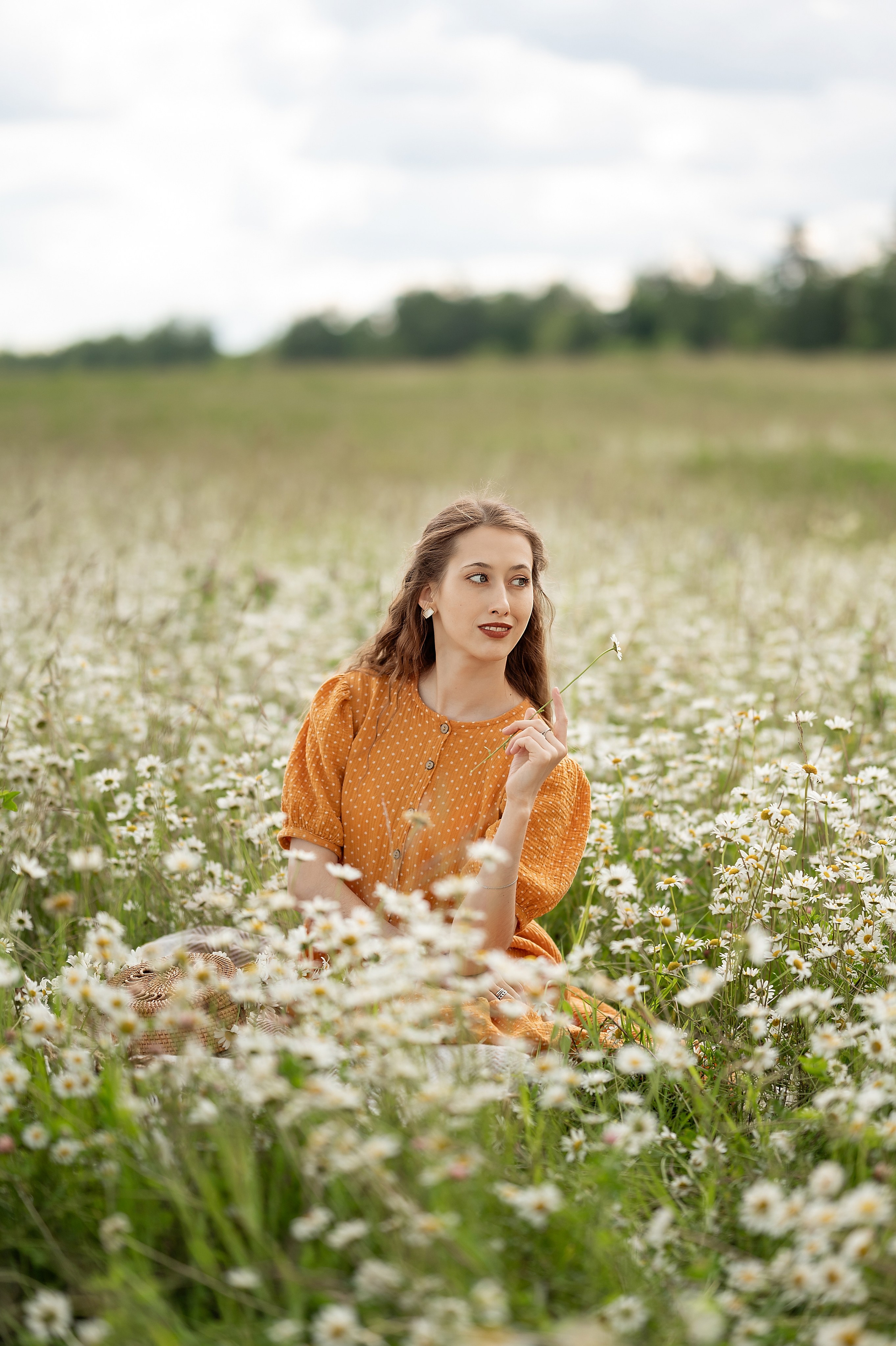 Ромашковое поле. Детский и семейный фотограф г. Москва Оксана Катаджи