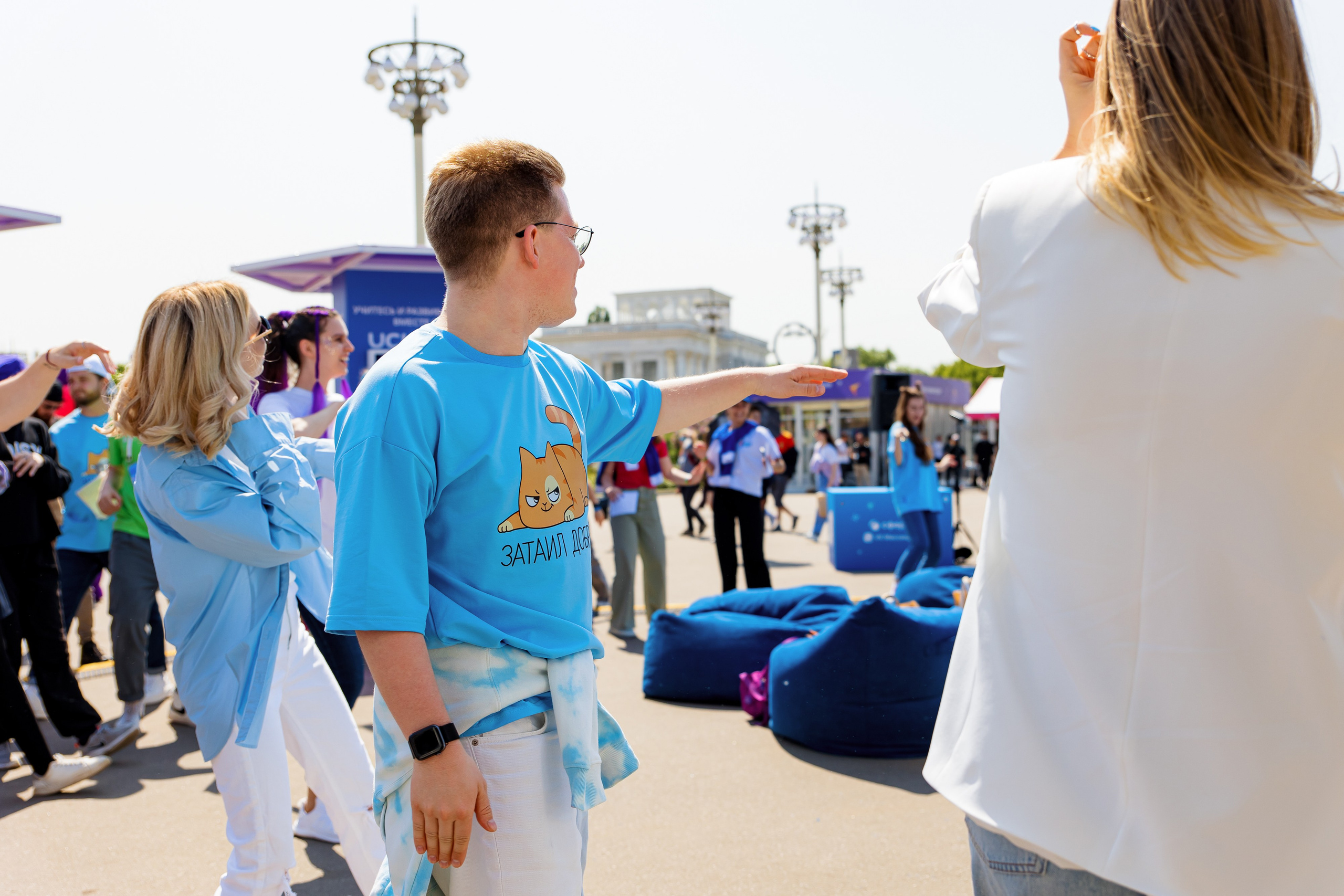 ВК Сферум | Фестиваль «Движение первых». Репортажный фотограф Семён Борисов | Москва