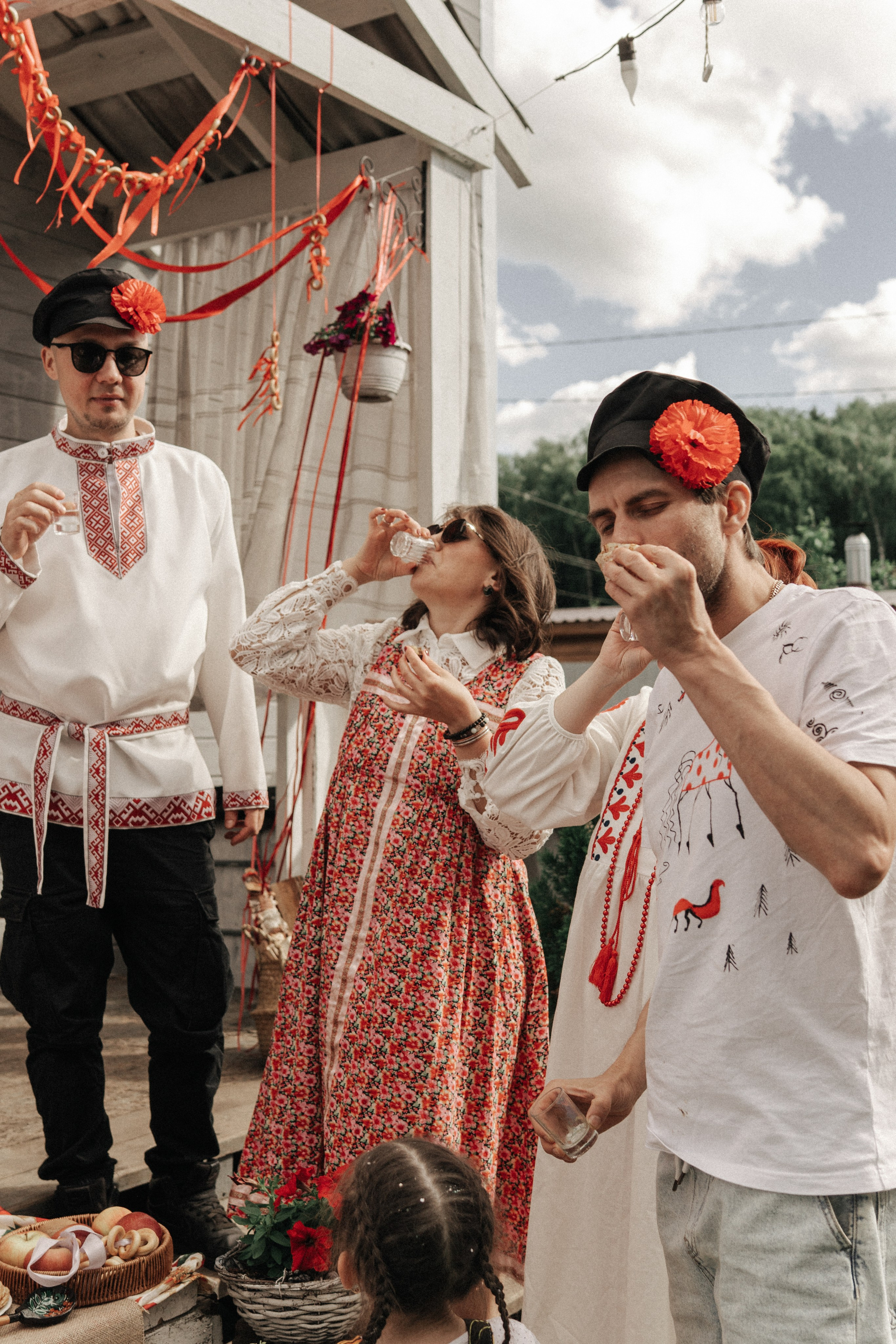 День Рождения в русском стиле. Alenasokolowa.ru