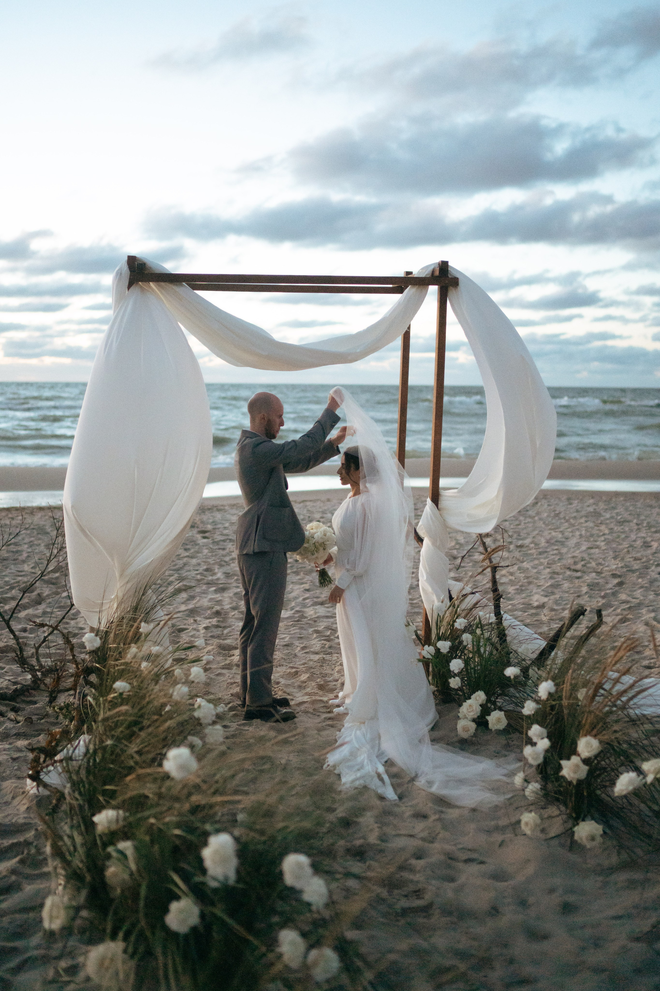 Алима & Никита. Куршская коса. Оформление свадеб, декор свадеб Вера Маркова, Москва