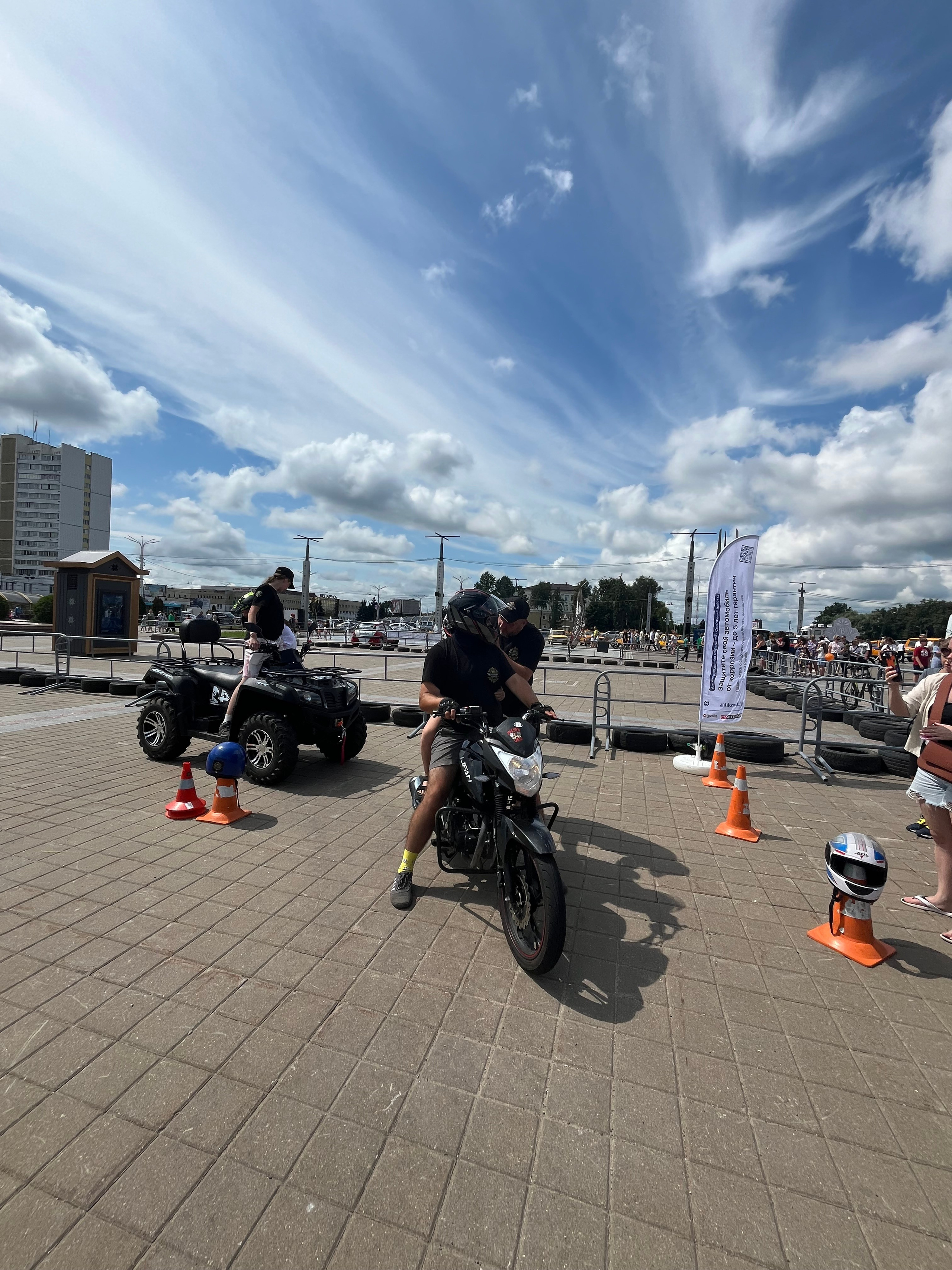 МЕРОПРИЯТИЯ 2025. МОТОШКОЛА в городе Витебске. Обучение категории А и А1