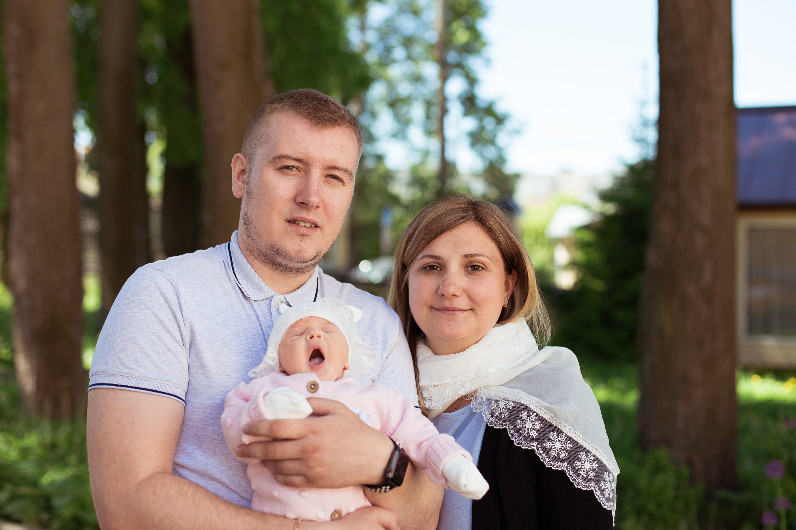 Крещение Ульяны. Успенская церковь. Фотограф новорожденных и детский в Сергиевом Посаде Кругликова Юлия