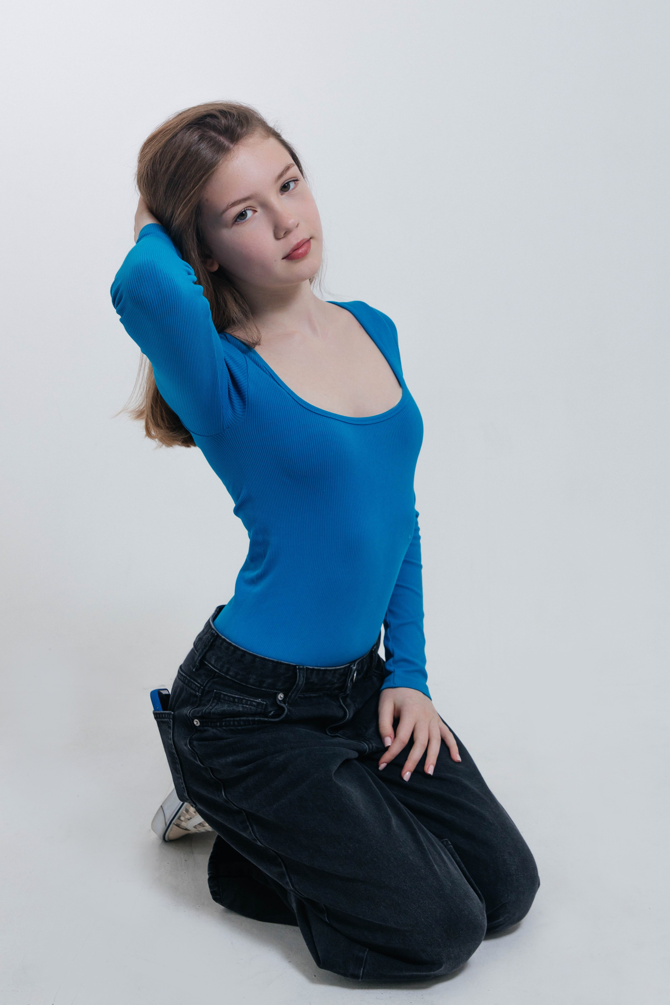 Сабина, 13 лет, рост 167 см. Efimova Model Agency