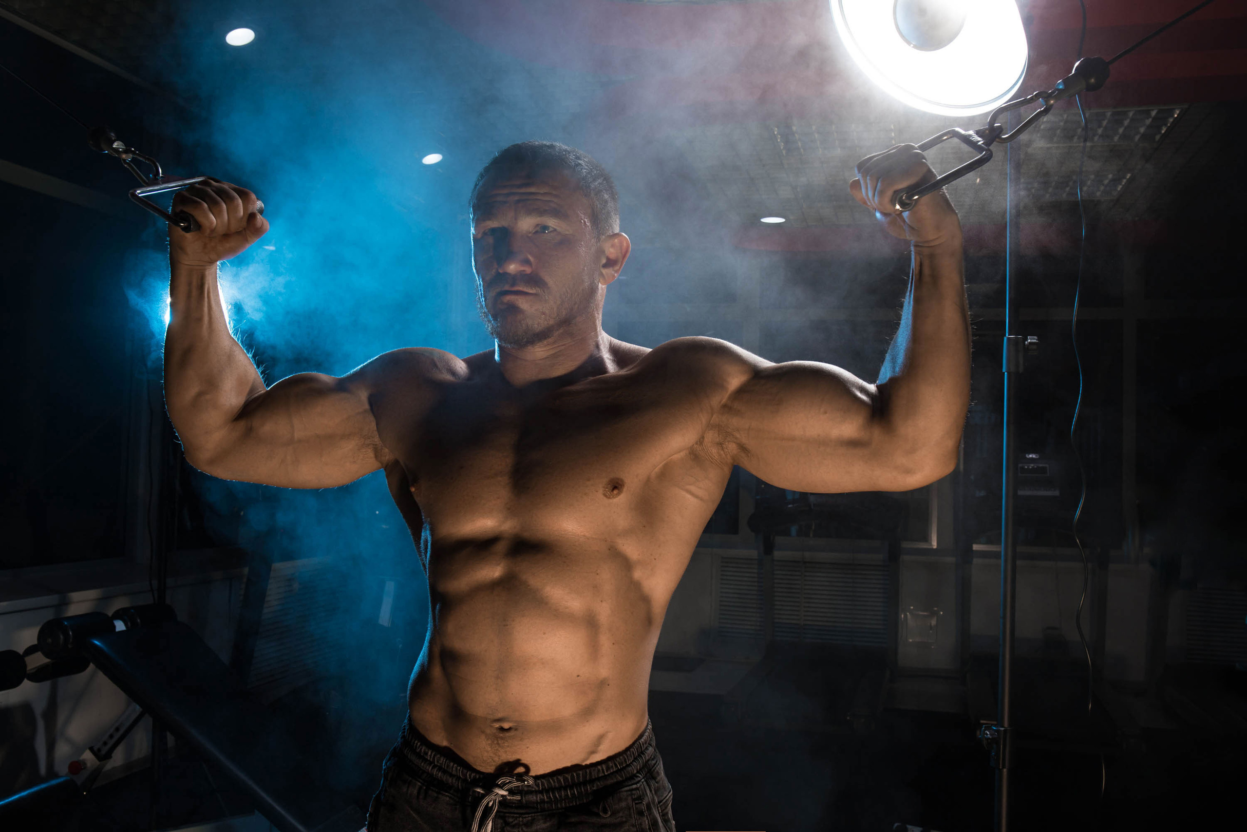 Фотосессия в спортивных залах. Фотограф — художник в Москве Васильева Юлия