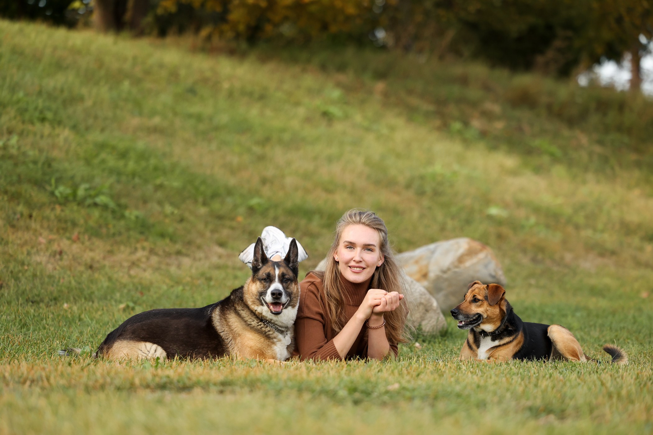 Прогулка на природе. Фотограф-анималист Полина Колкова | Москва