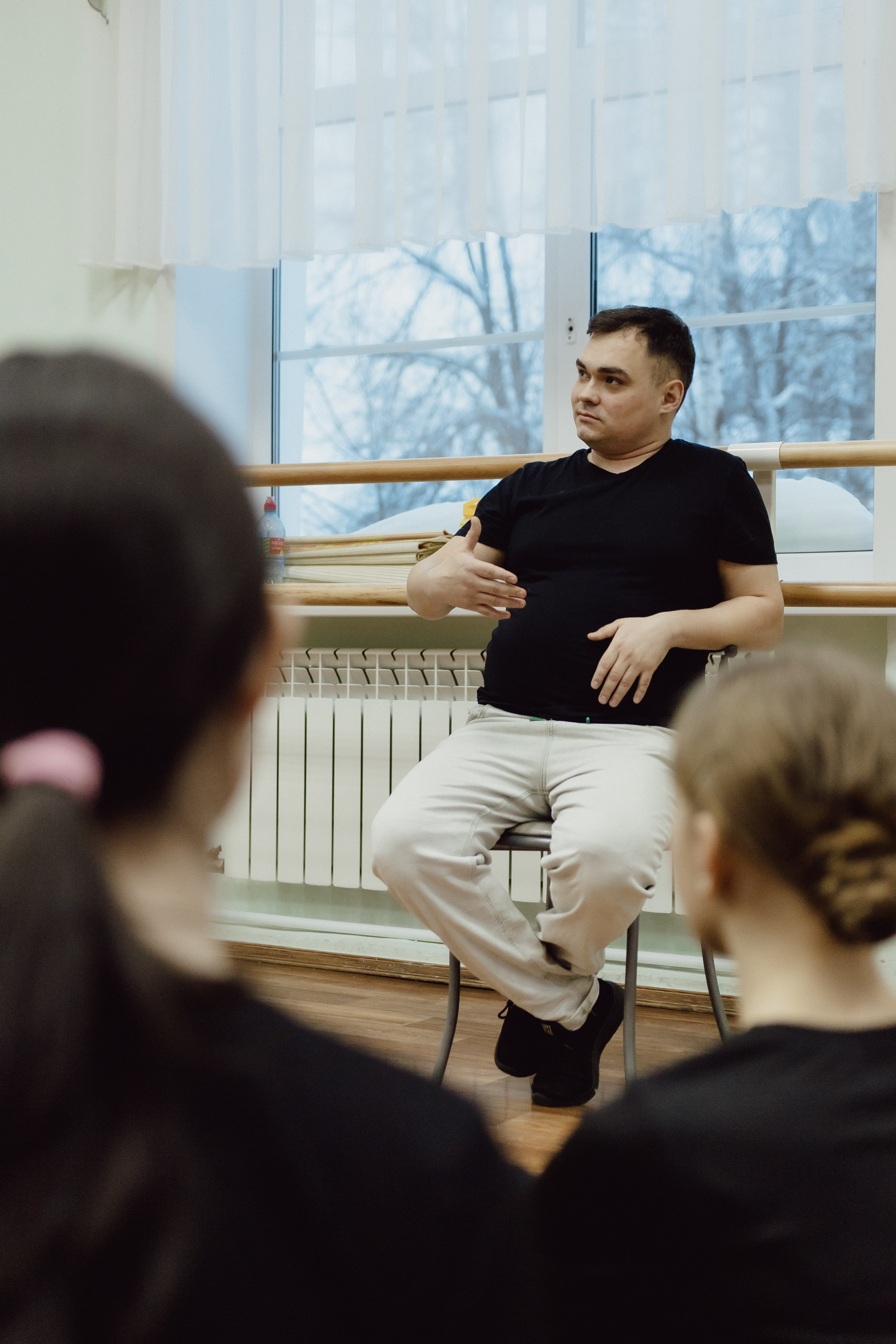 Мастер-класс от Дмитрия Бажукова для шоу-балет ГРАНД. Фотограф в Кирове и Кирово-Чепецке Валерия Шиляева