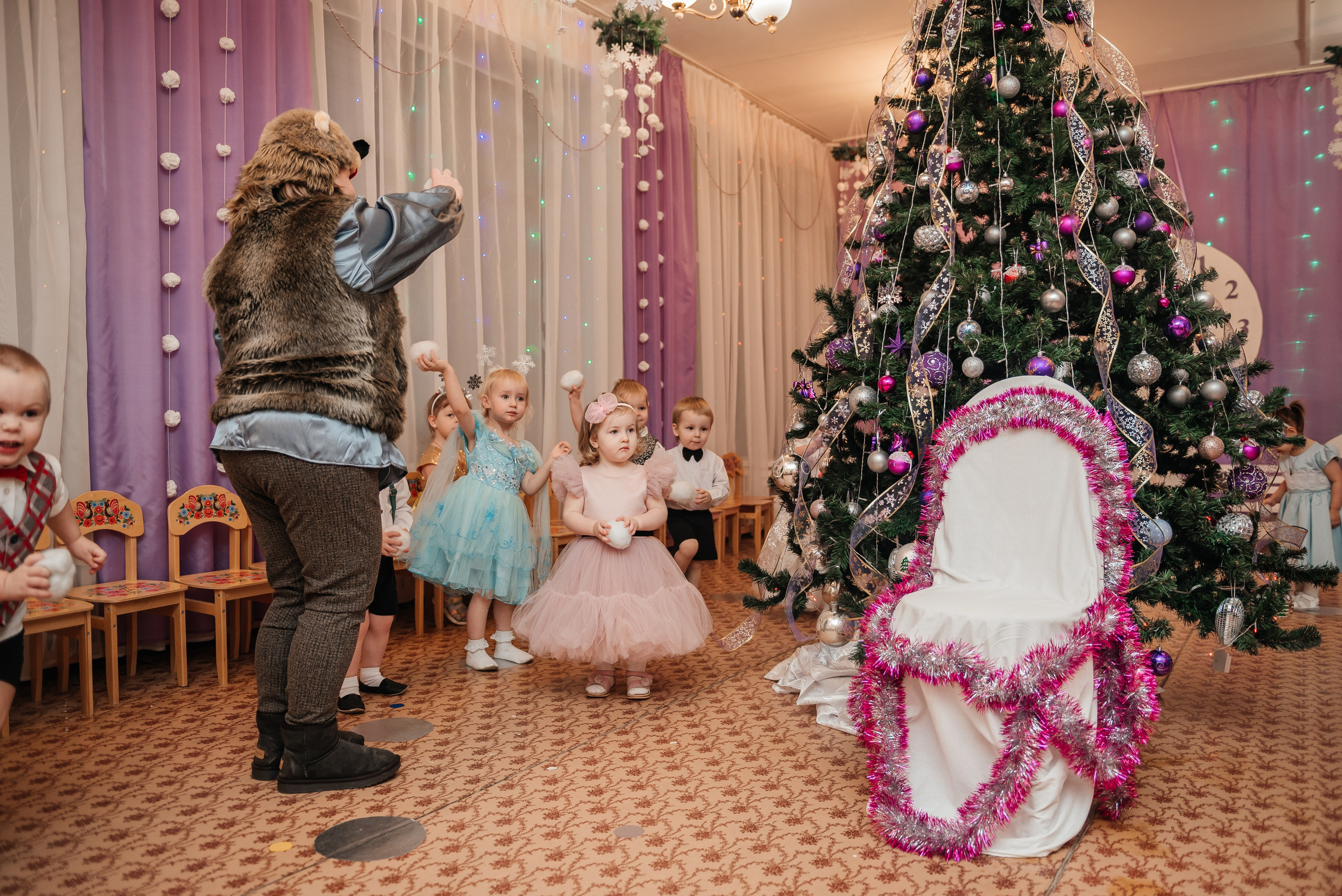 Новогодний утренник ДС № 99. Свадебный и семейный фотограф в Дзержинске Екатерина Шулакова