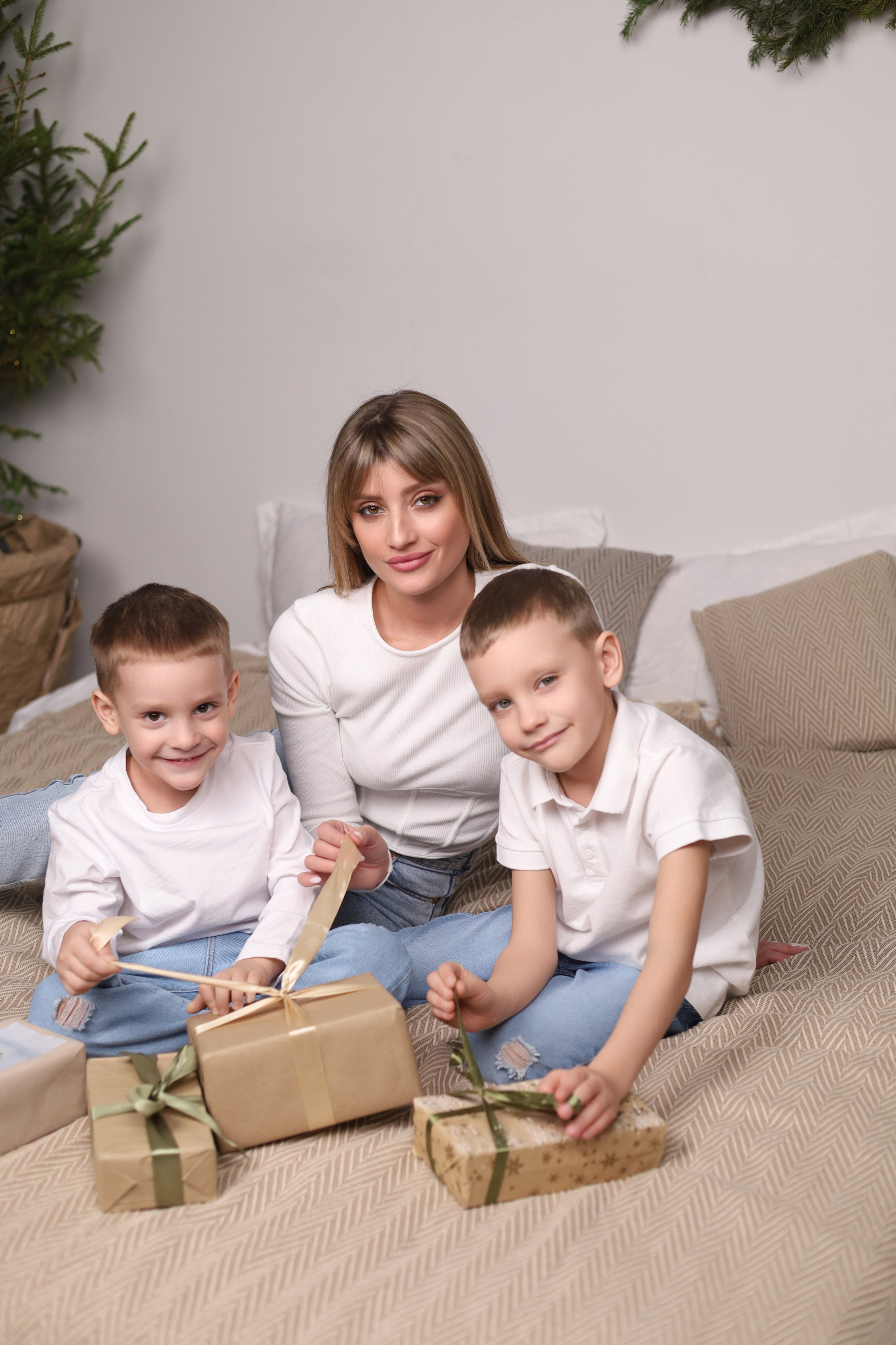 Семейная. Ольга и Сергей. (4 человека). Фотограф Марина Кот