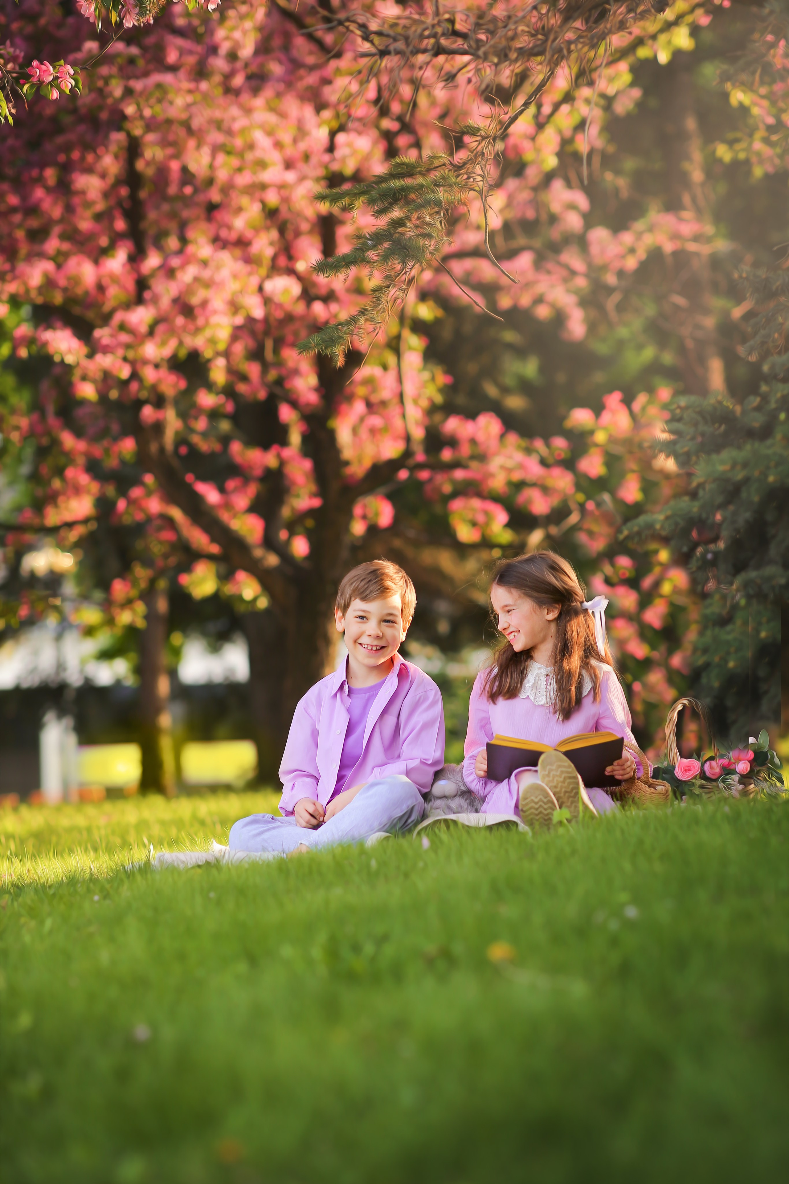 Цветение. Детский и семейный фотограф Москва и область