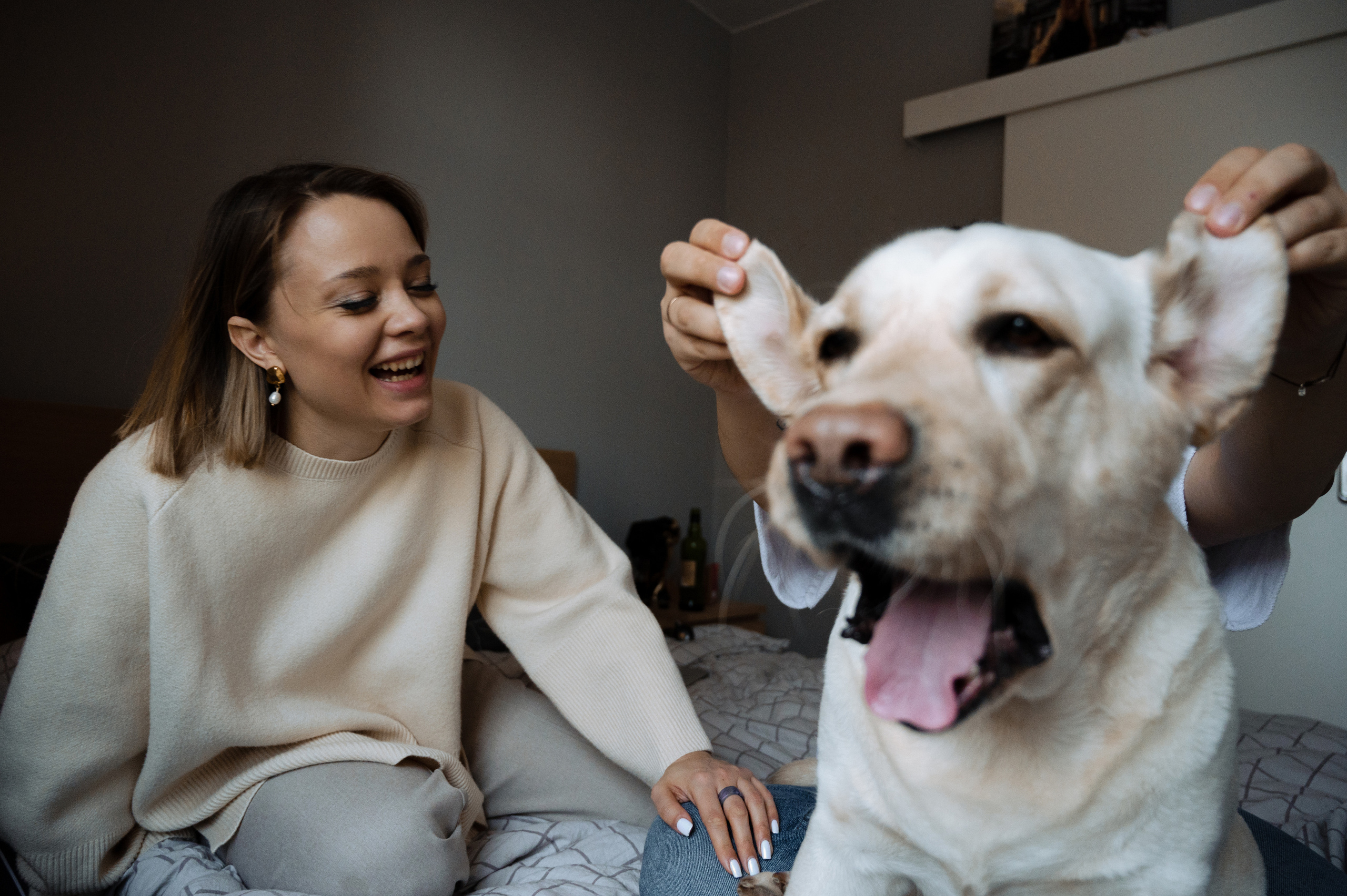 Мария и Майк, домашняя. Фотограф Красноярск Екатерина Карпеза