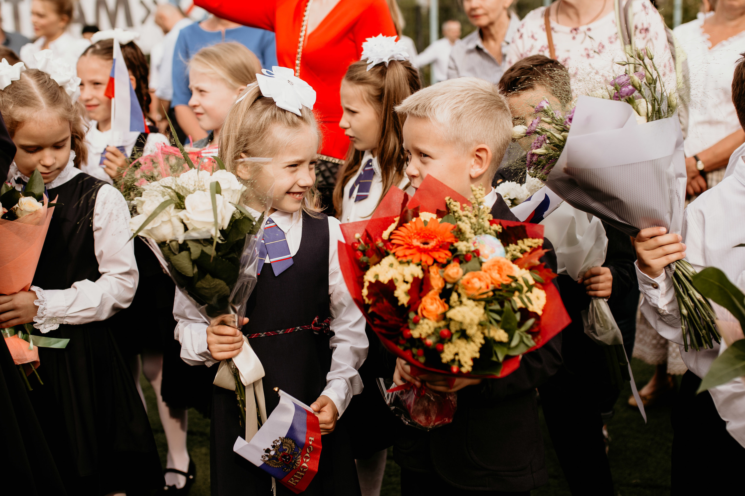 репортаж школьного праздника