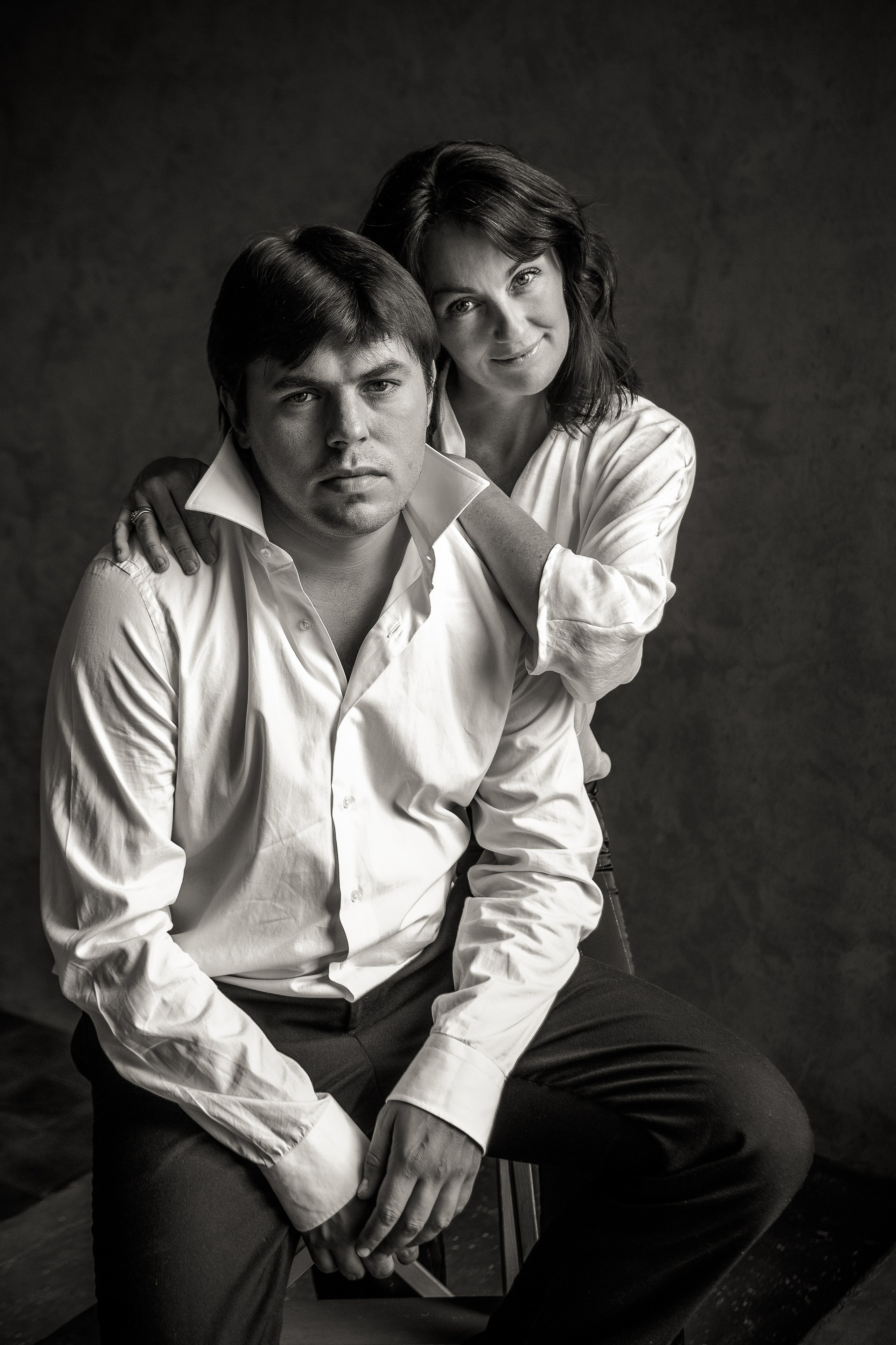 Семейная студийная фотосессия. Свадебный и семейный фотограф в Москве и Подмосковье Лариса Козлова