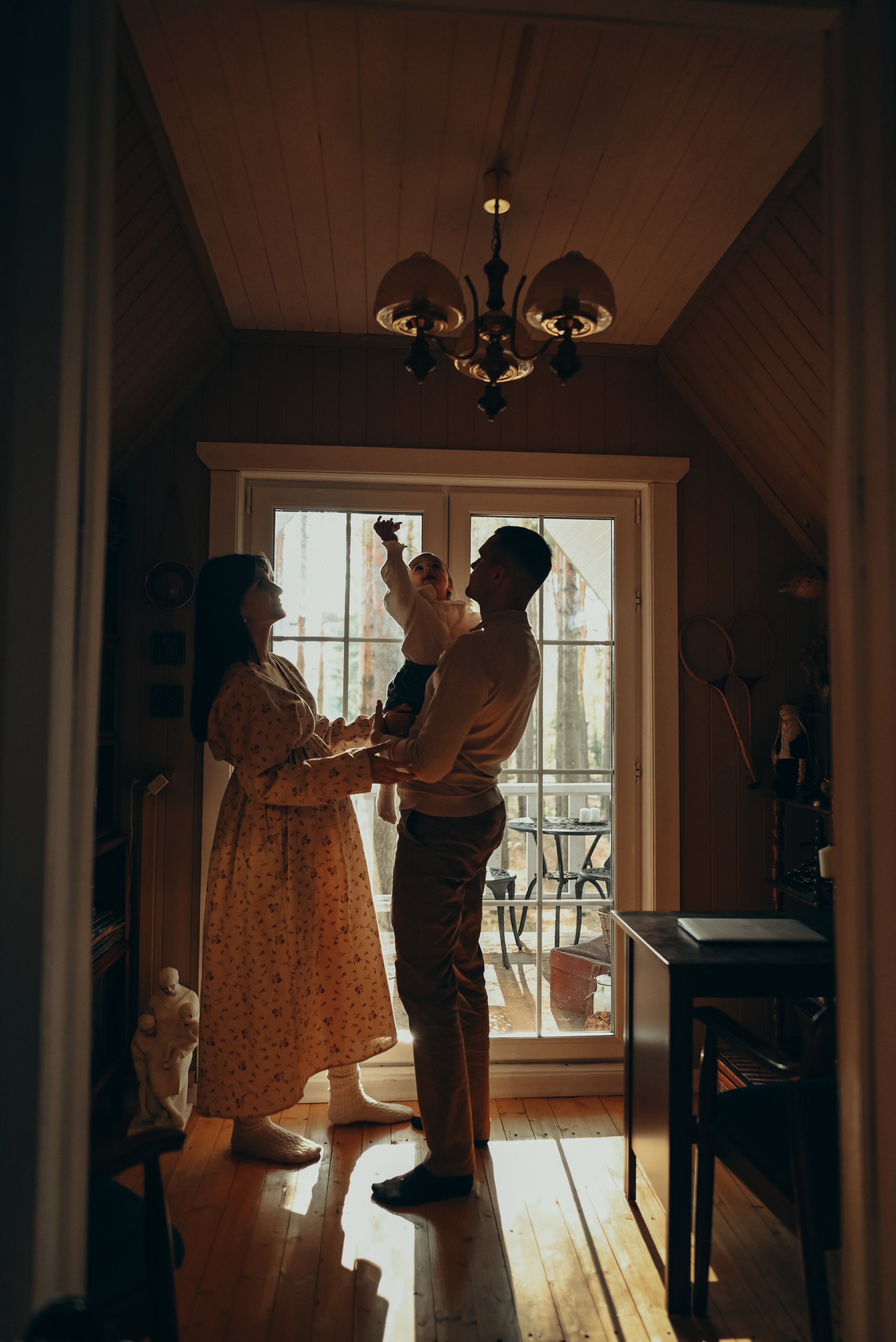 Дача осенью. Семейный фотограф в Москве Люберцах Ирина Вронская