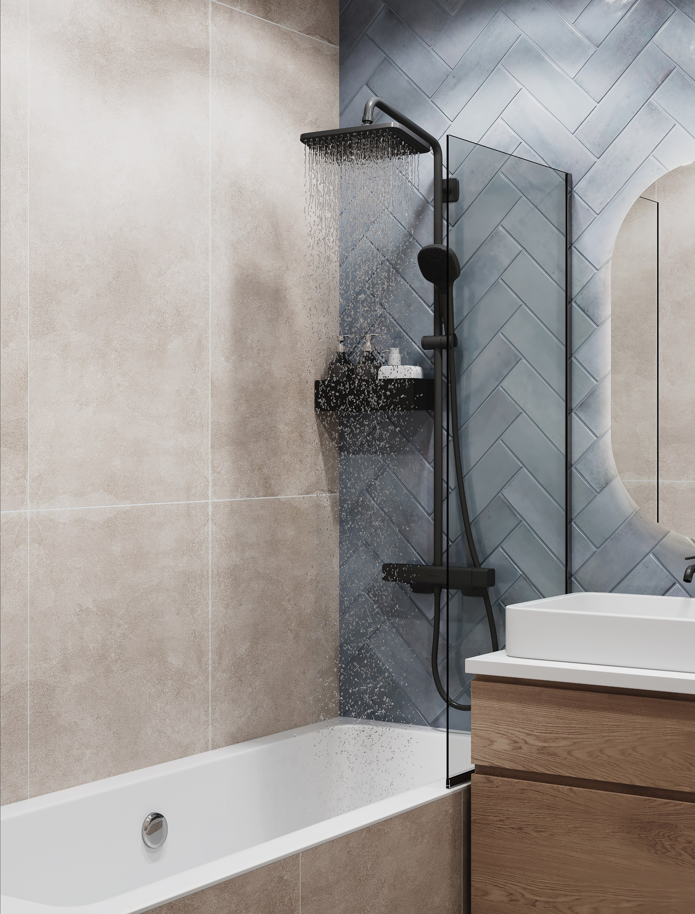 Датские кварталы 38 m². Заказать 3d визуализацию интерьеров — Дарья Веденёва