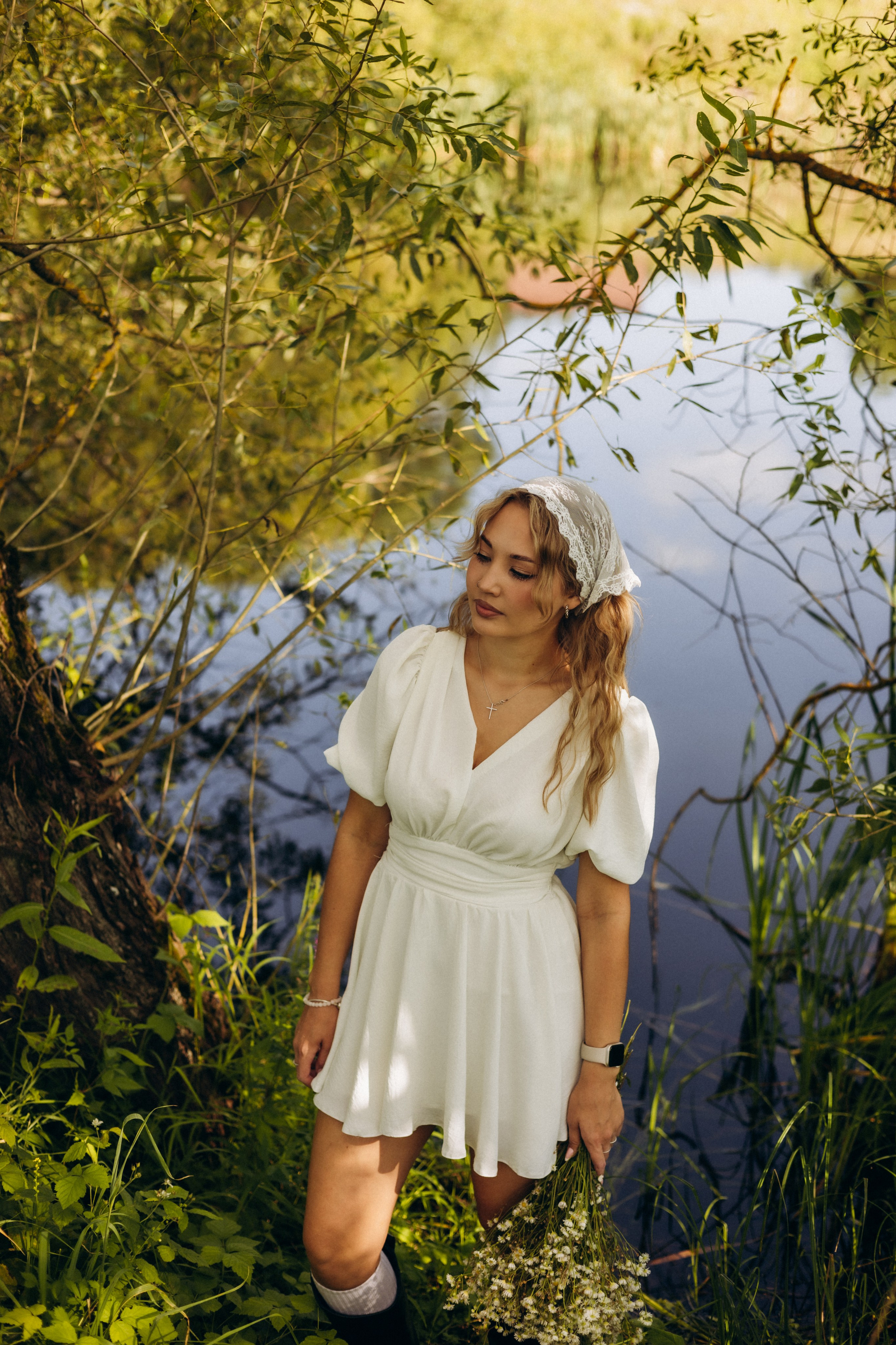 Женский портрет (15.08.2025) д. Величково (Калужская обл.). Надежда Стар семейный и церковный фотограф в Жукове и Калужской области