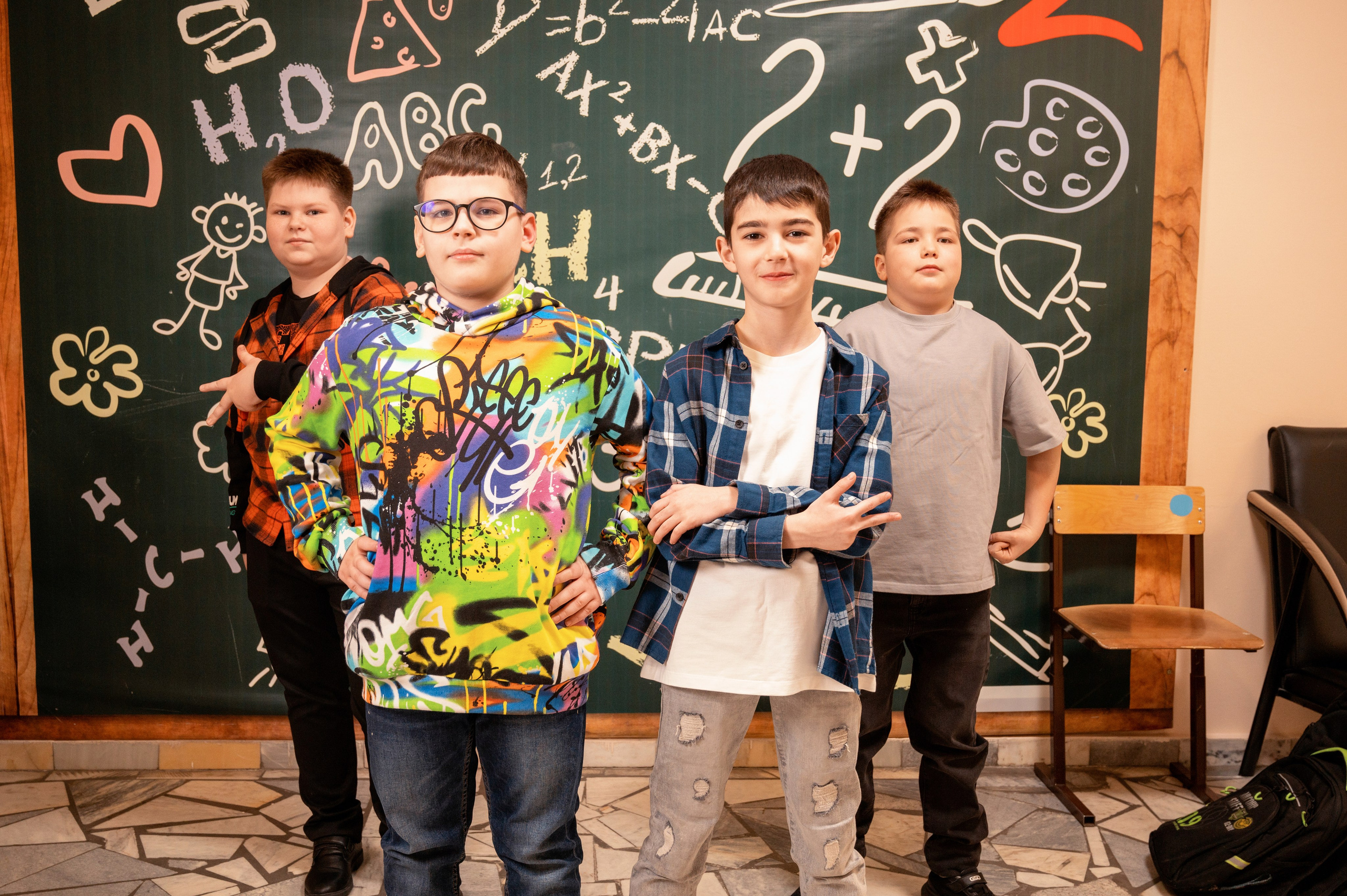 Фотографии выпускников младшей школы Гимназия 2. Детский фотограф. «Ожившие» фото, г. Нижневартовск